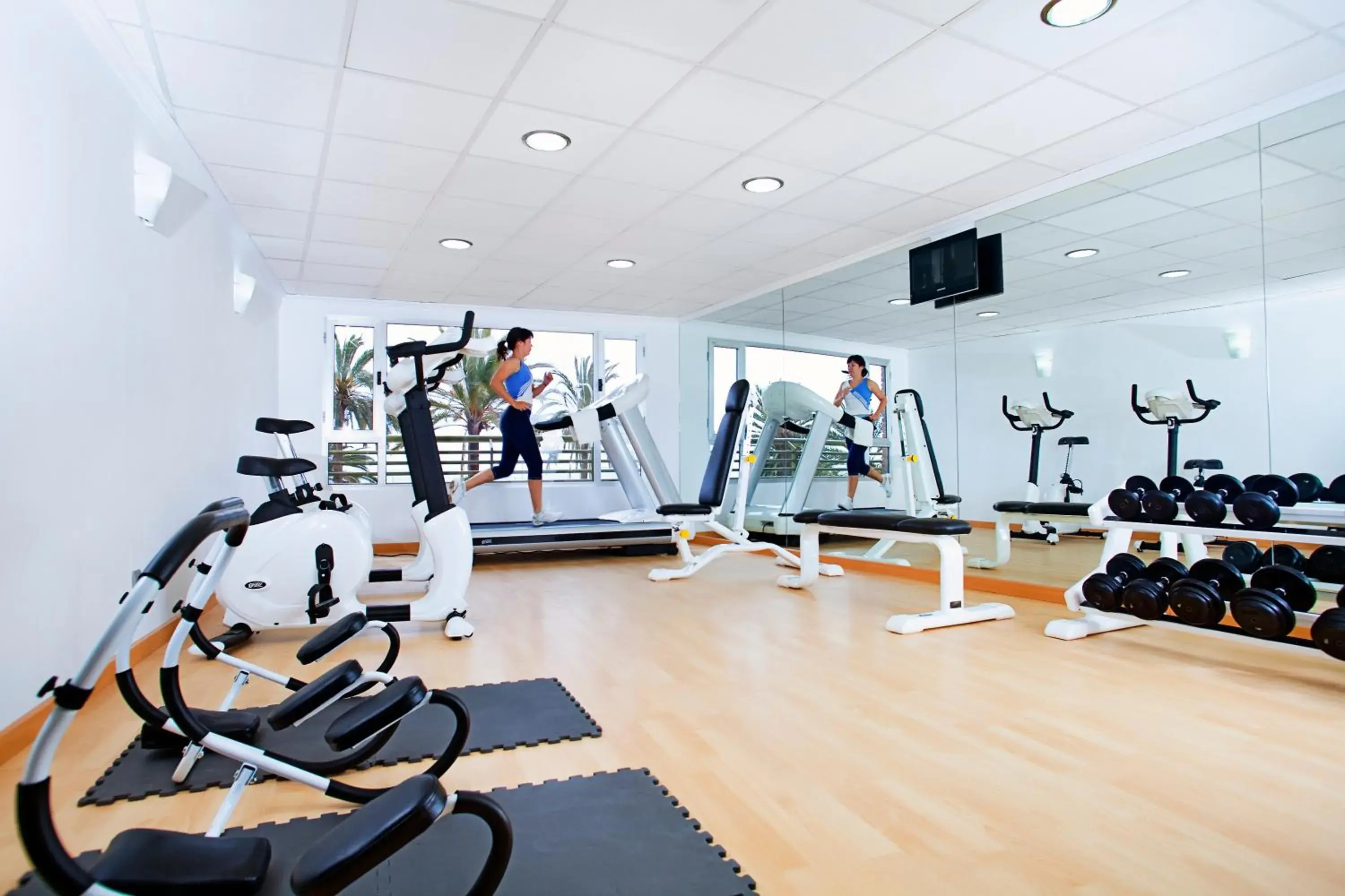 Fitness centre/facilities in Hotel Albahia Alicante Fitness centre/facilities in Hotel Albahia Alicante