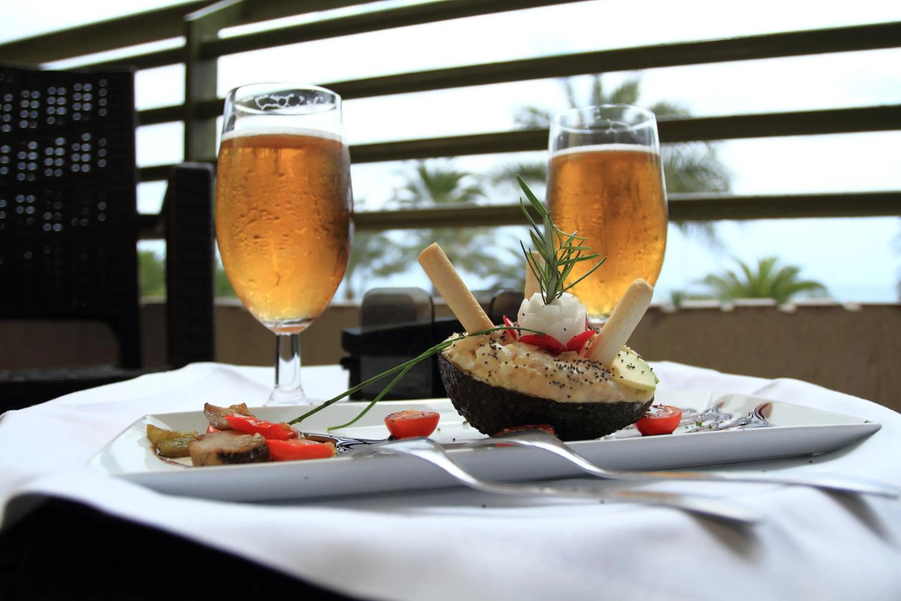 Balcony/Terrace in Hotel Albahia Alicante