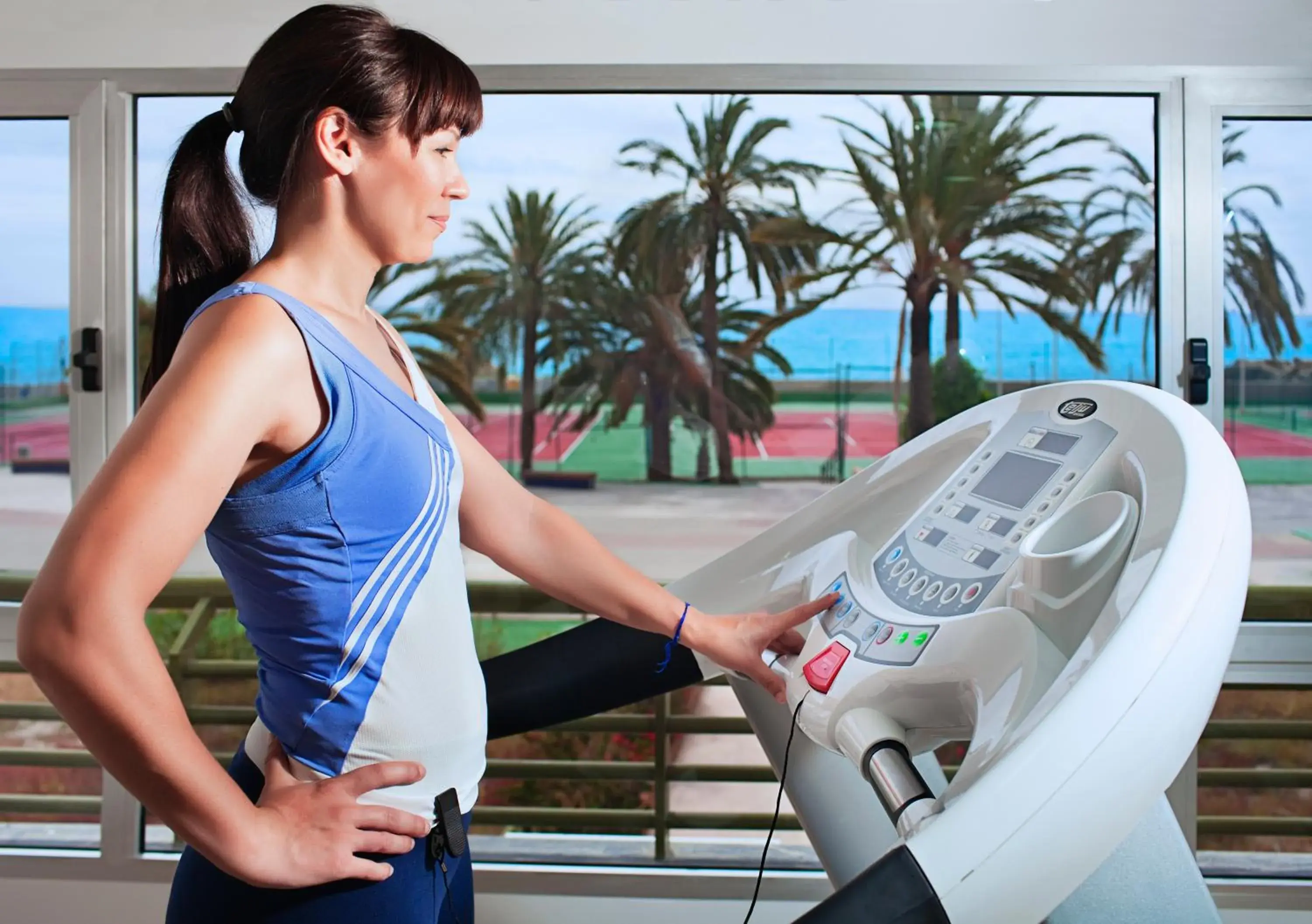 Fitness centre/facilities in Hotel Albahia Alicante Fitness centre/facilities in Hotel Albahia Alicante