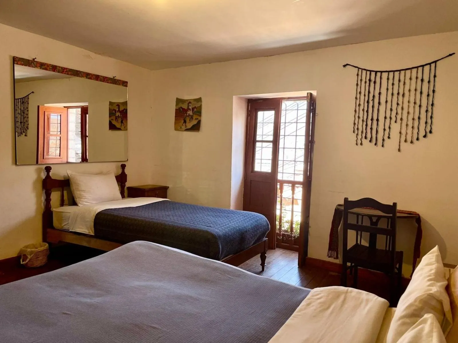 Bedroom, Bed in Eco Home View - Guest House