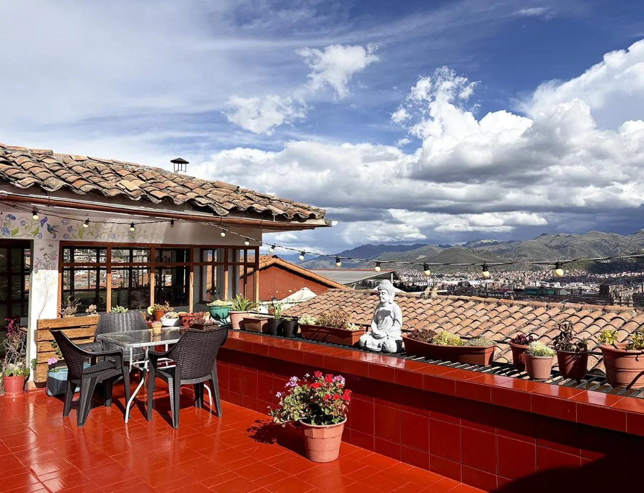 Balcony/Terrace in Eco Home View - Guest House