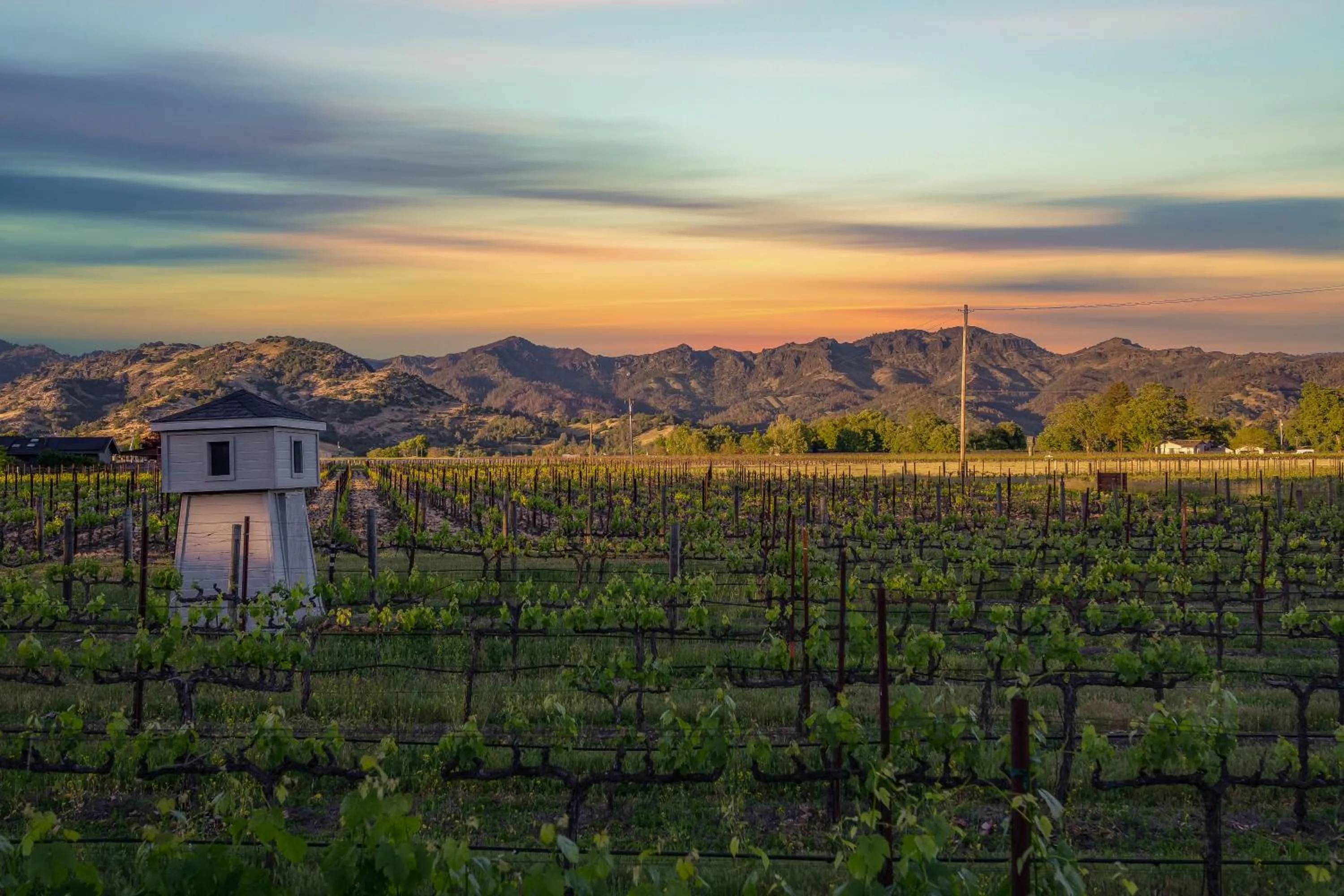 Mountain view in Chateau De Vie