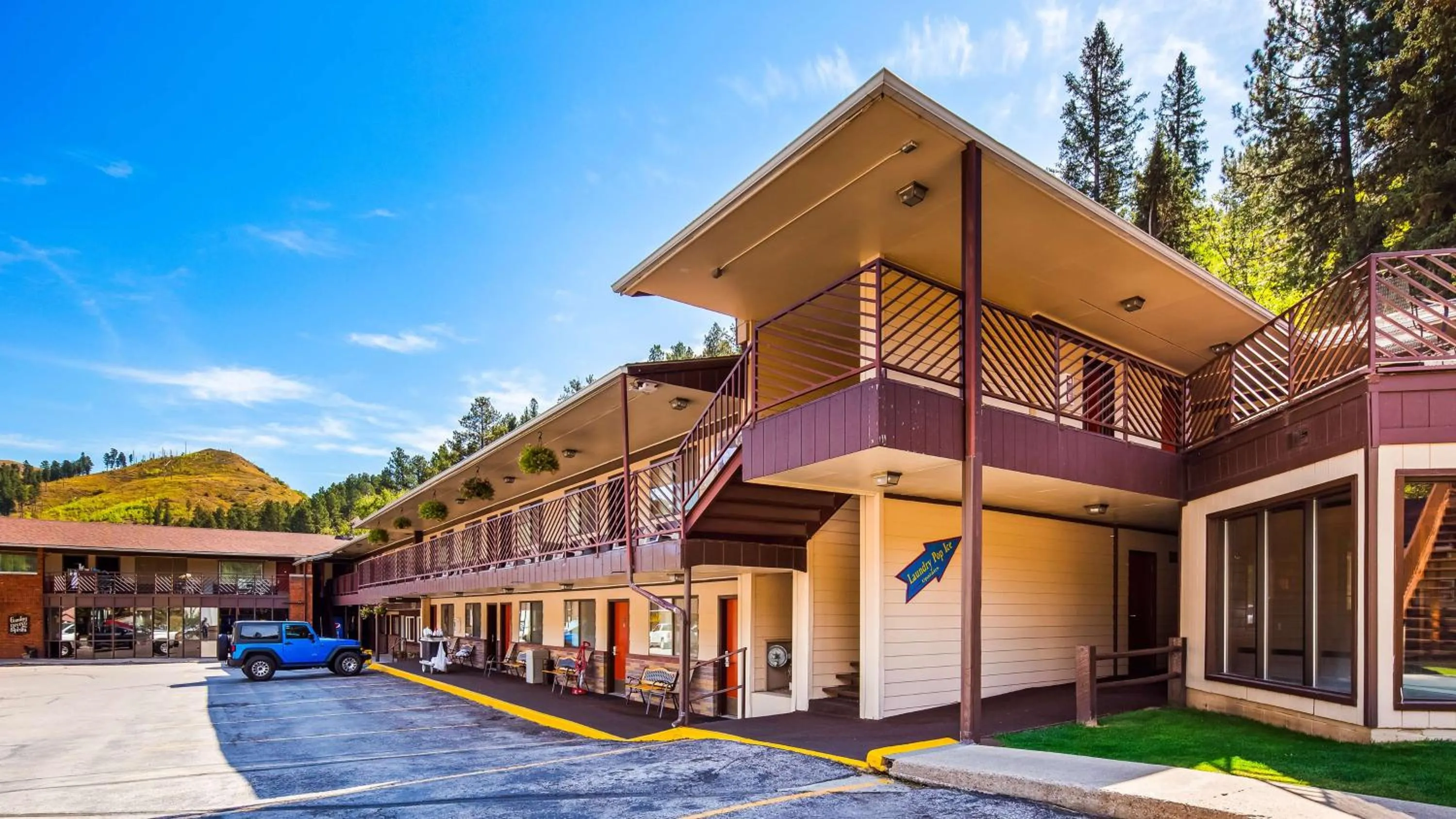 Property building in Deadwood Miners Hotel & Restaurant
