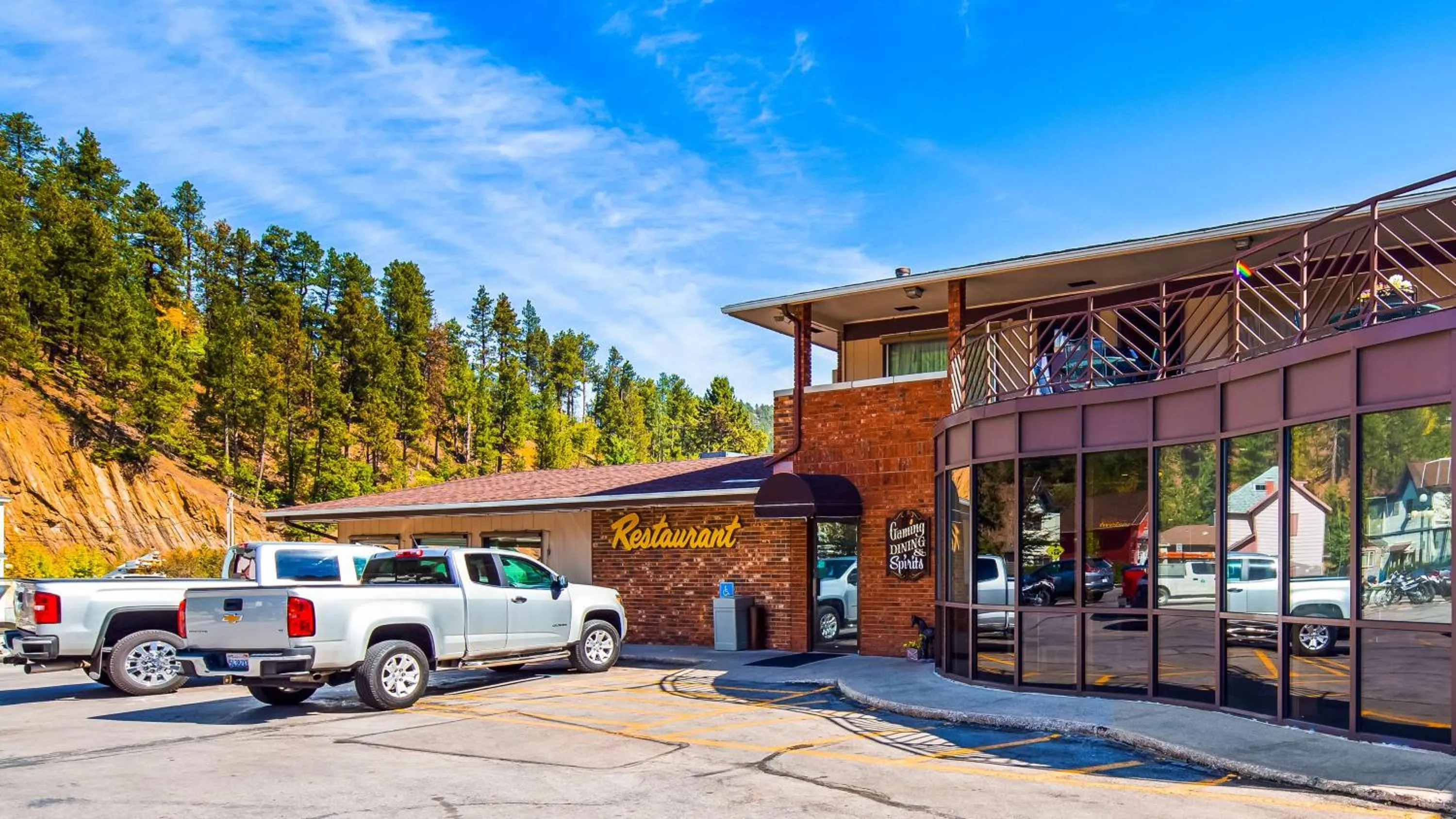 Property building in Deadwood Miners Hotel & Restaurant