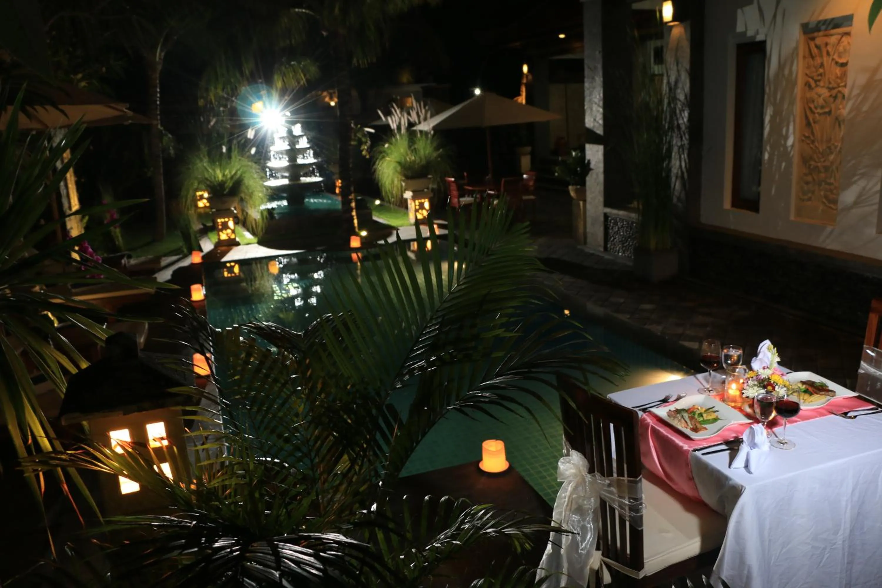 Pool view in Kubu Garden Suites & Villas Nusa Dua