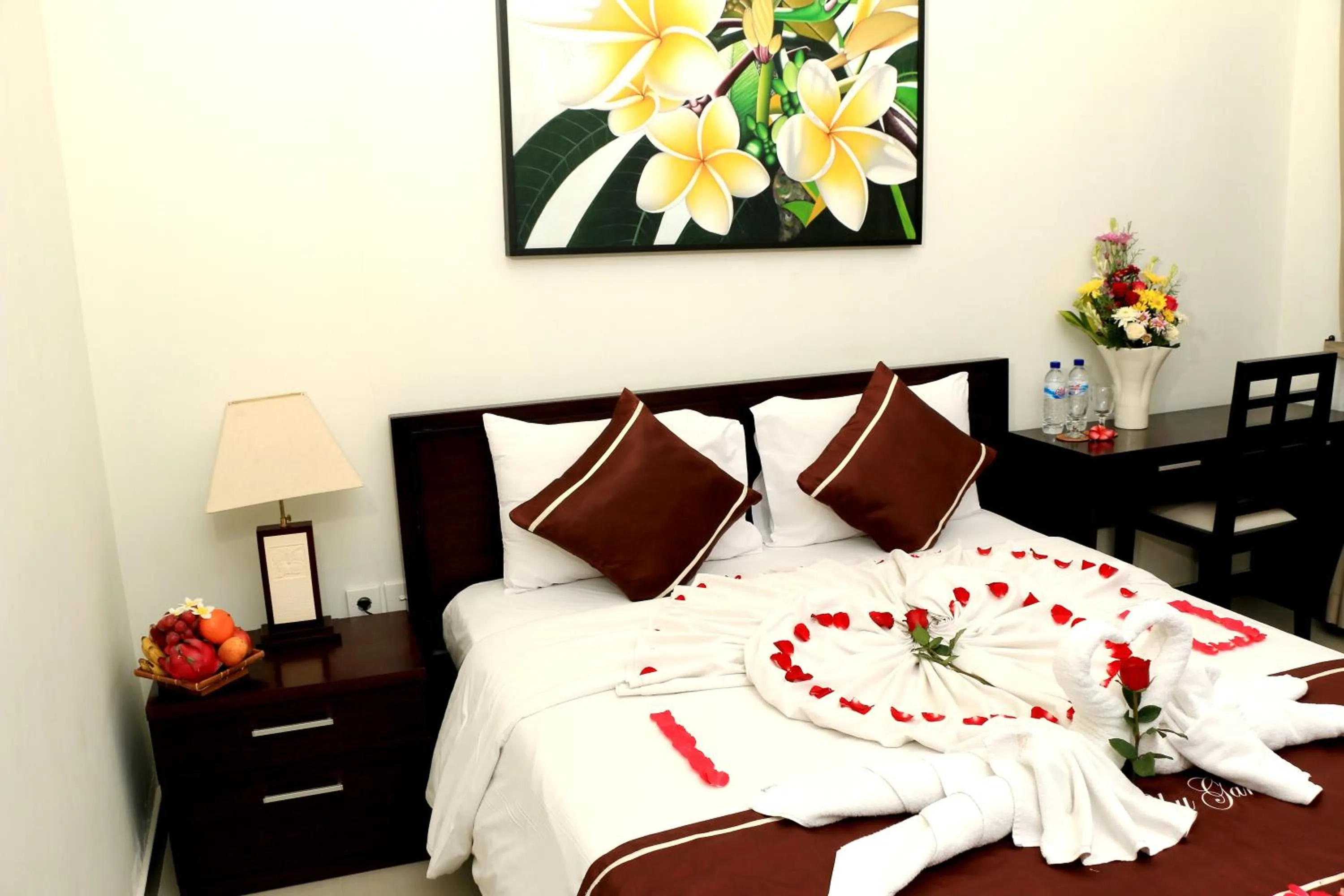 Bed in Kubu Garden Suites & Villas Nusa Dua