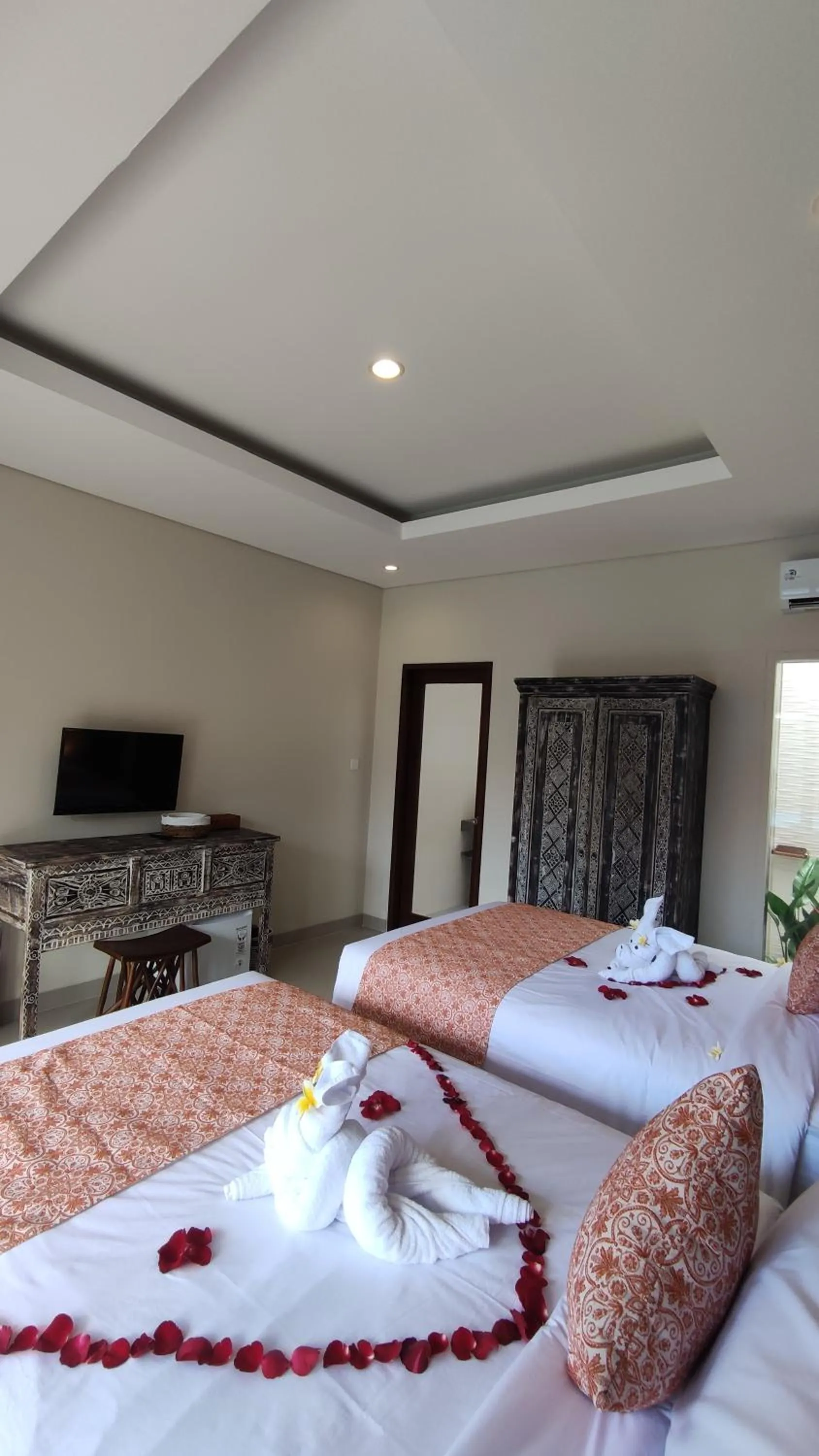 Bed in Kubu Garden Suites & Villas Nusa Dua