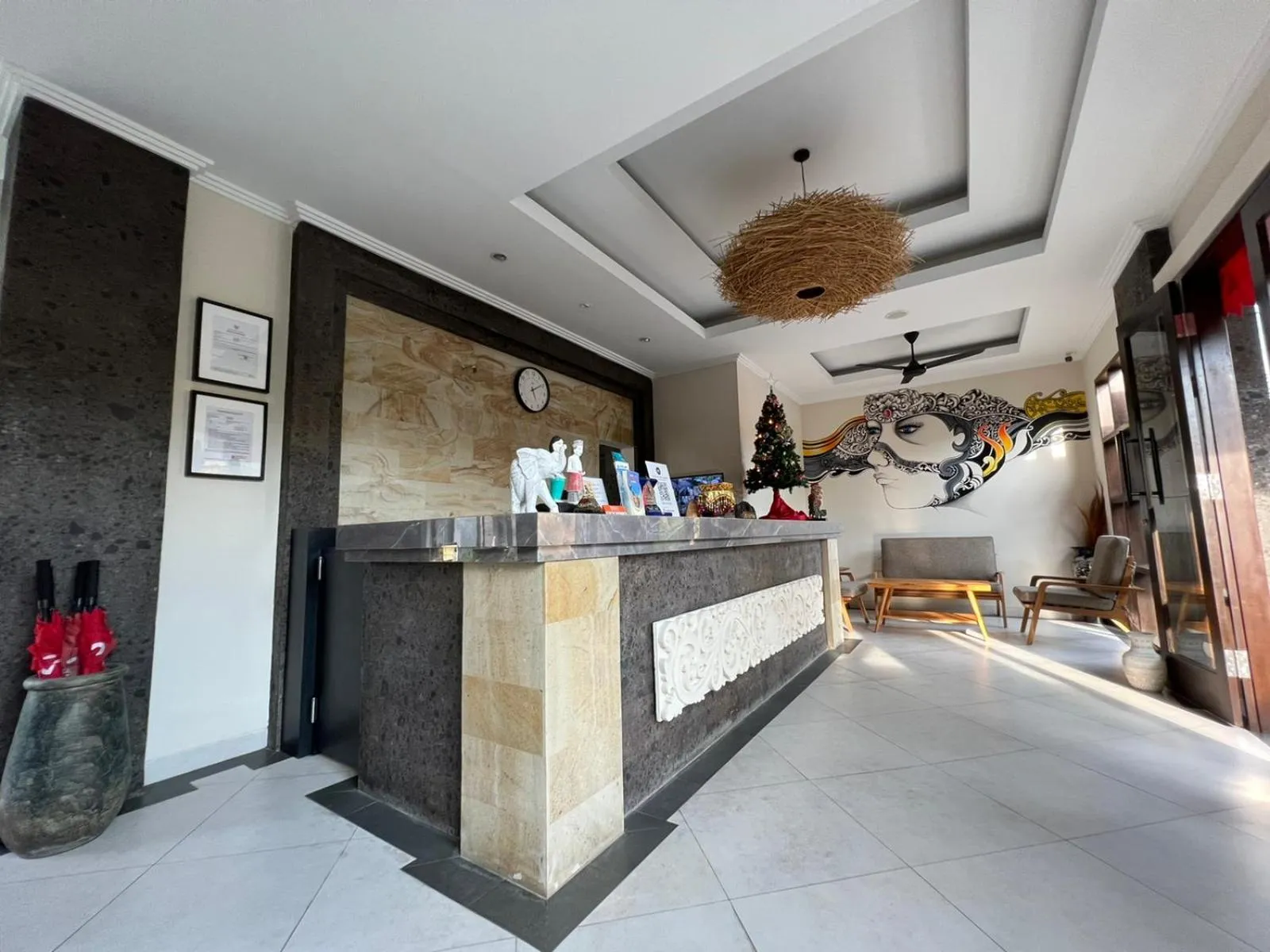 Lobby or reception in Kubu Garden Suites & Villas Nusa Dua