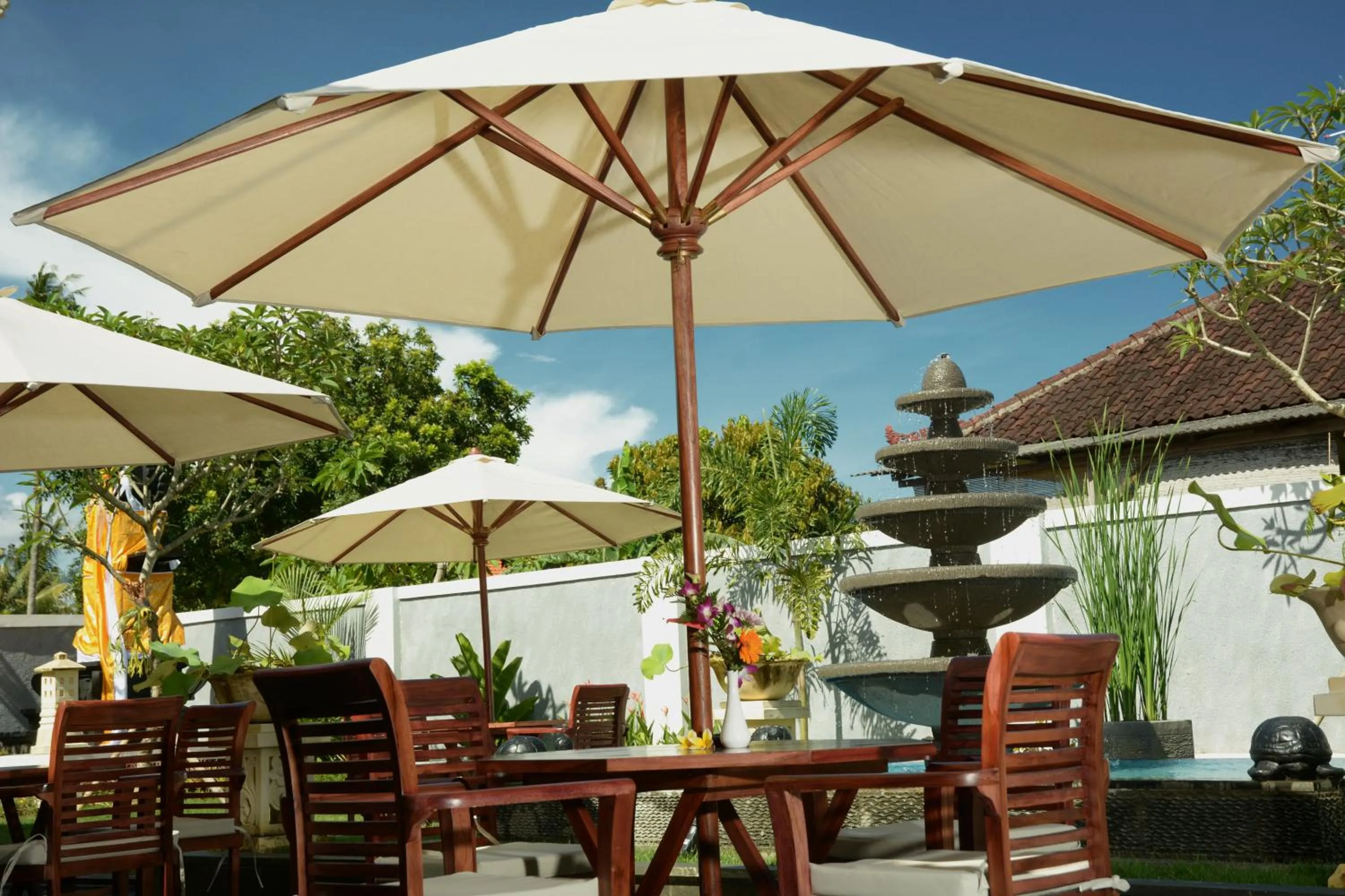 Patio in Kubu Garden Suites & Villas Nusa Dua