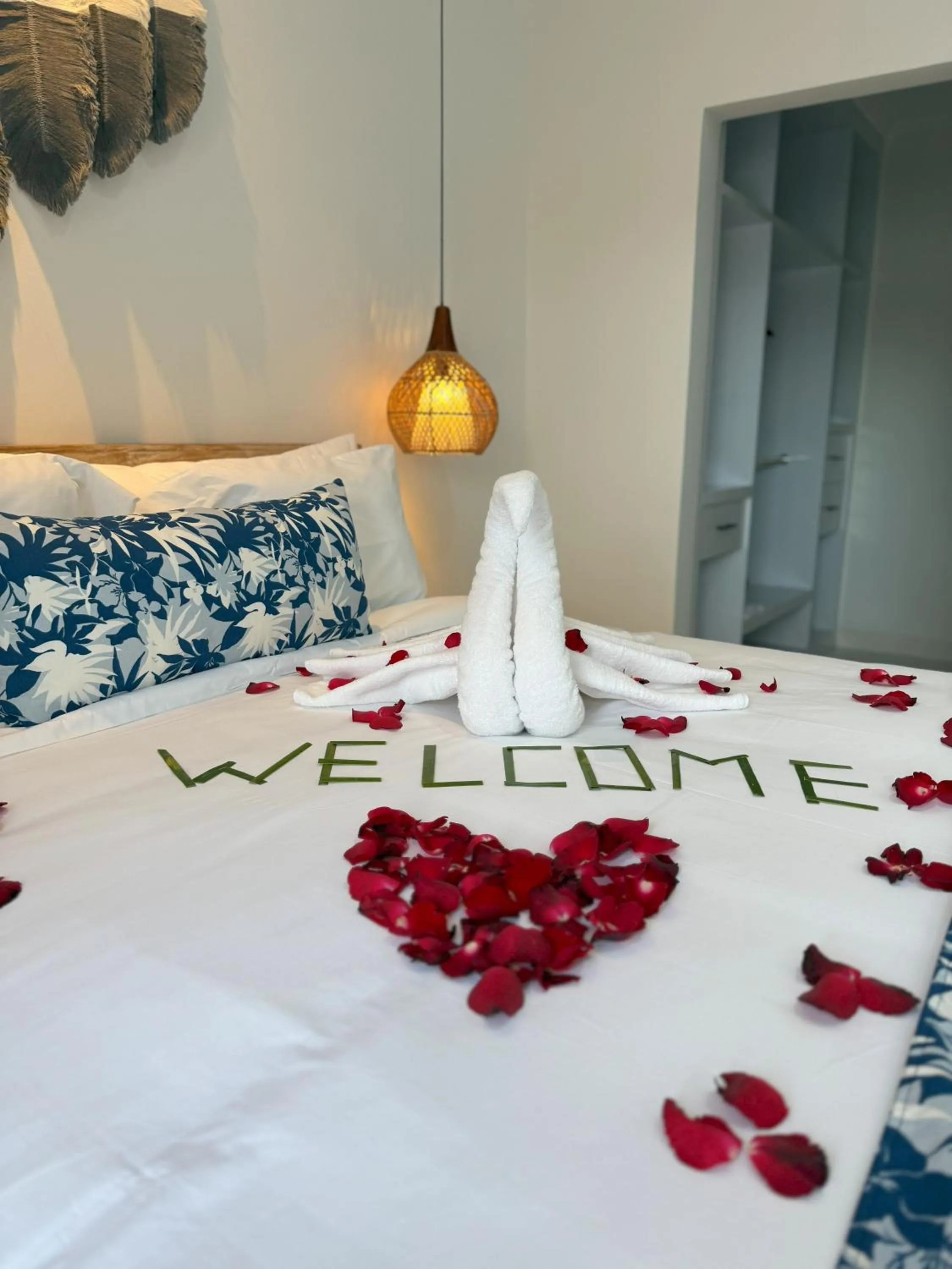 Bed in Kubu Garden Suites & Villas Nusa Dua