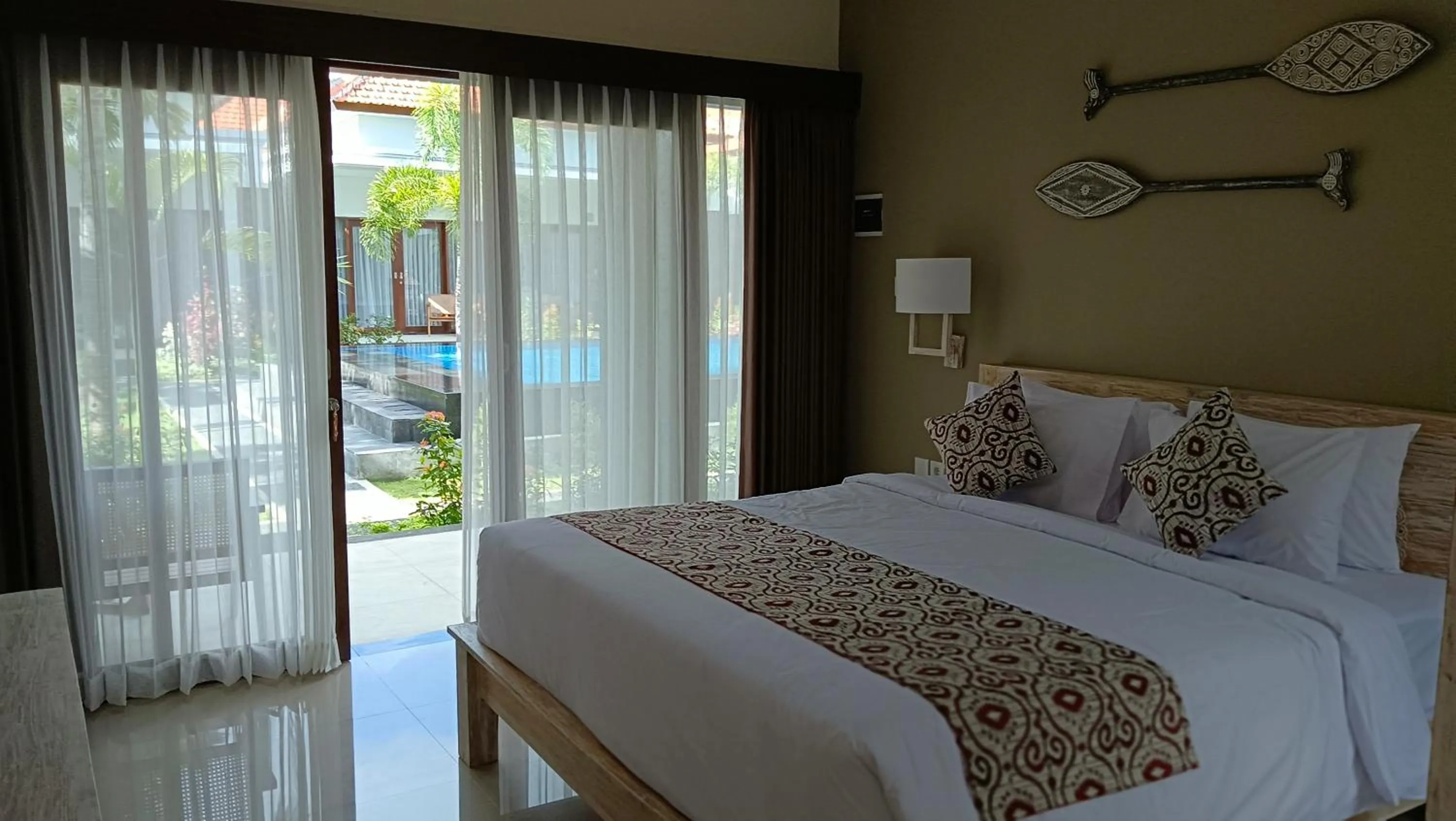 Bed in Kubu Garden Suites & Villas Nusa Dua