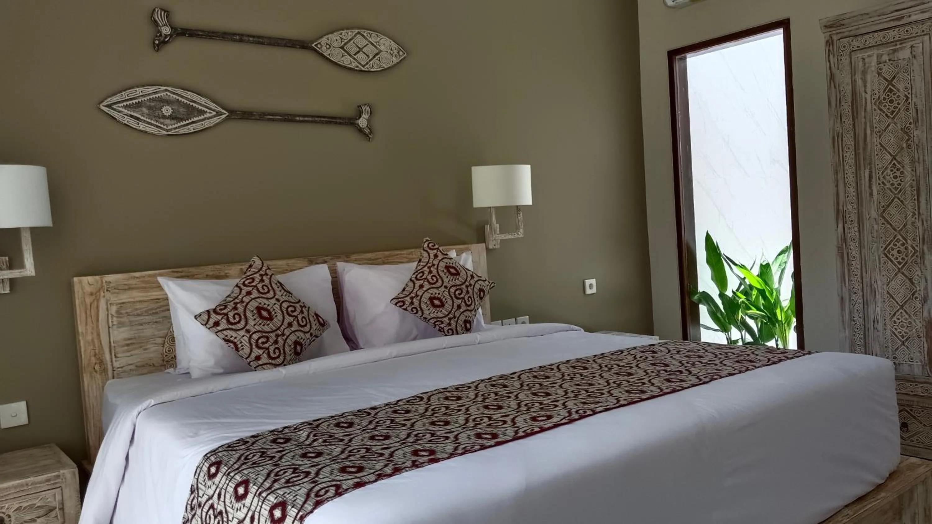Bedroom, Bed in Kubu Garden Suites & Villas Nusa Dua