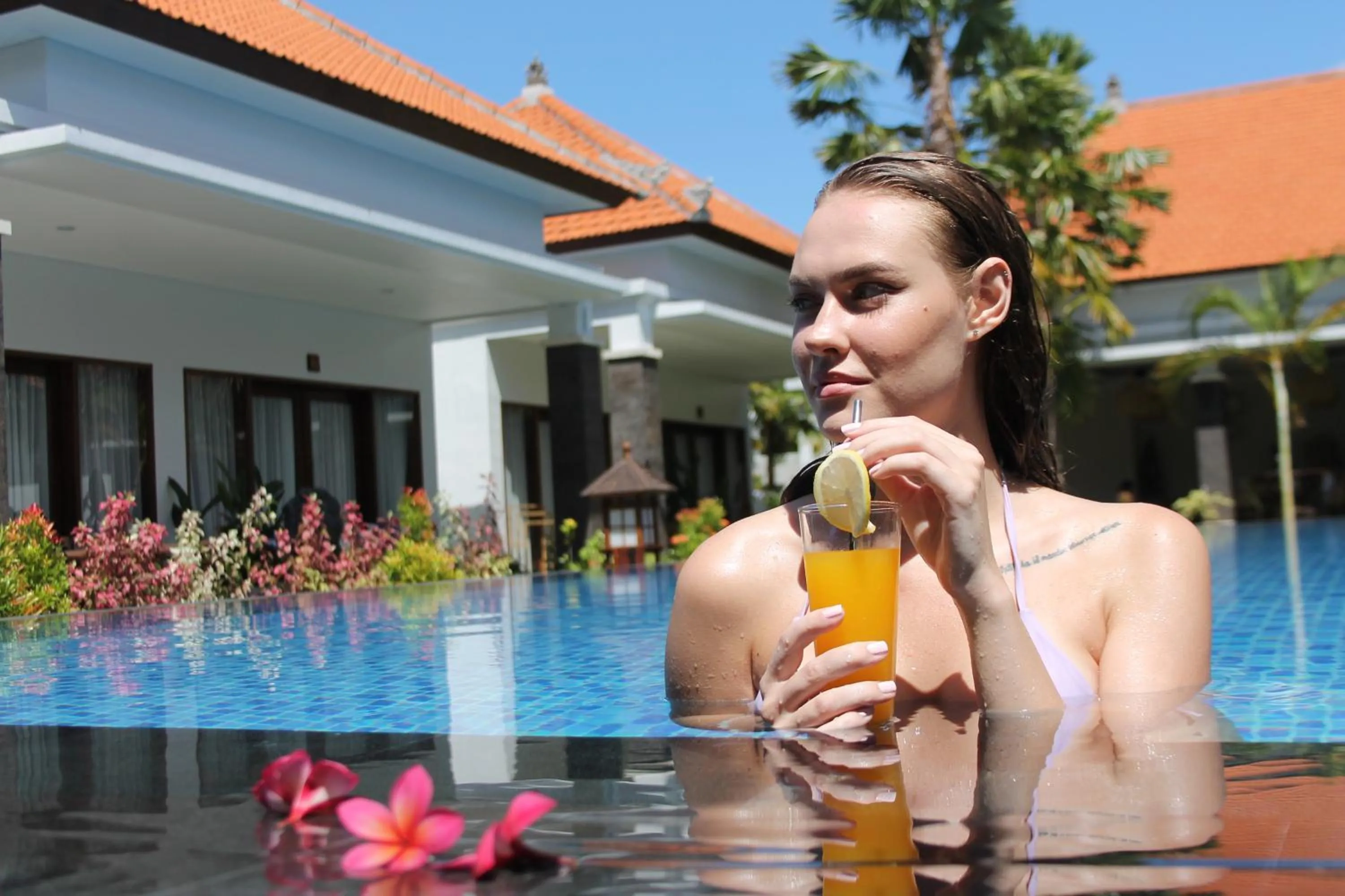 Swimming pool in Kubu Garden Suites & Villas Nusa Dua