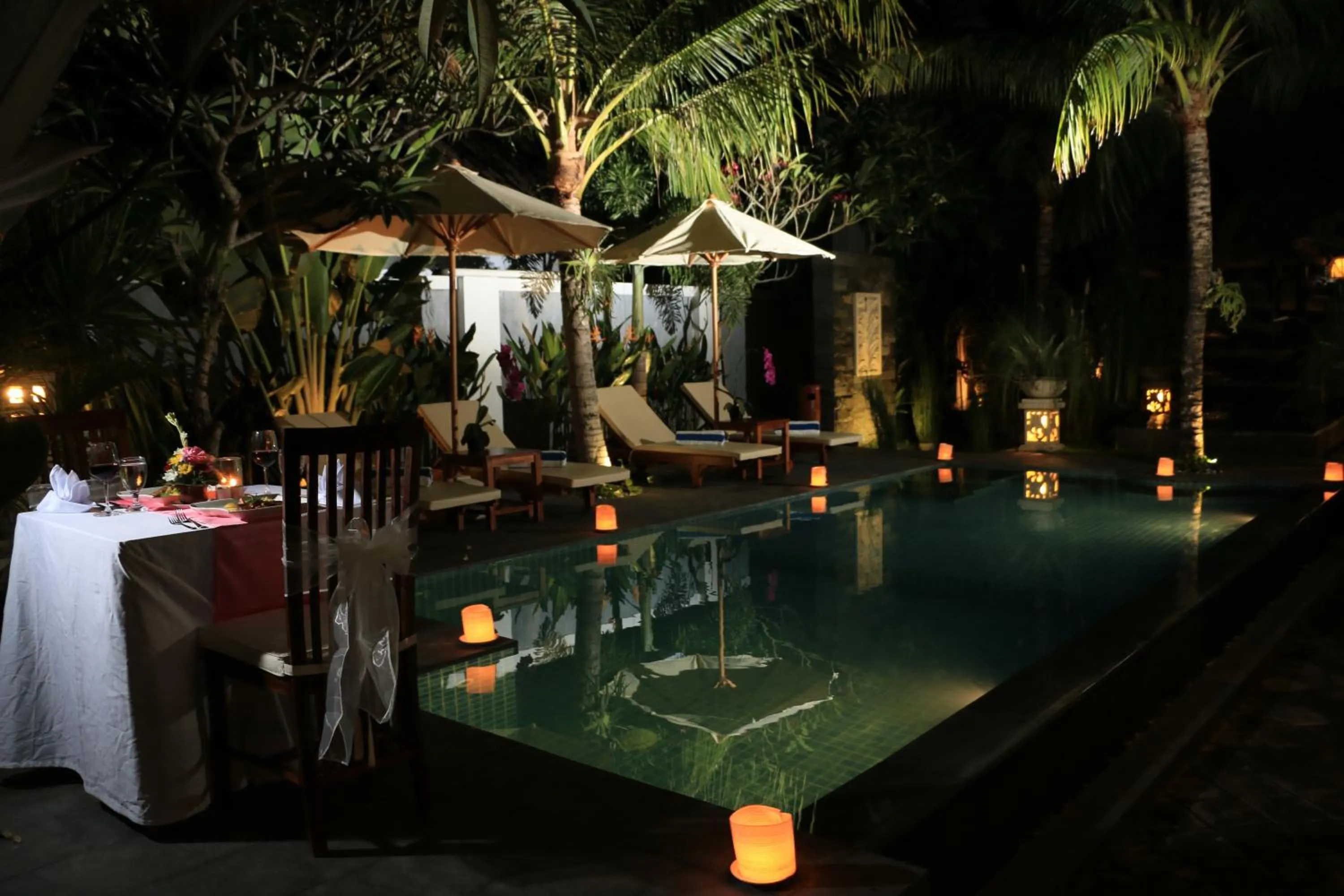 Pool view in Kubu Garden Suites & Villas Nusa Dua