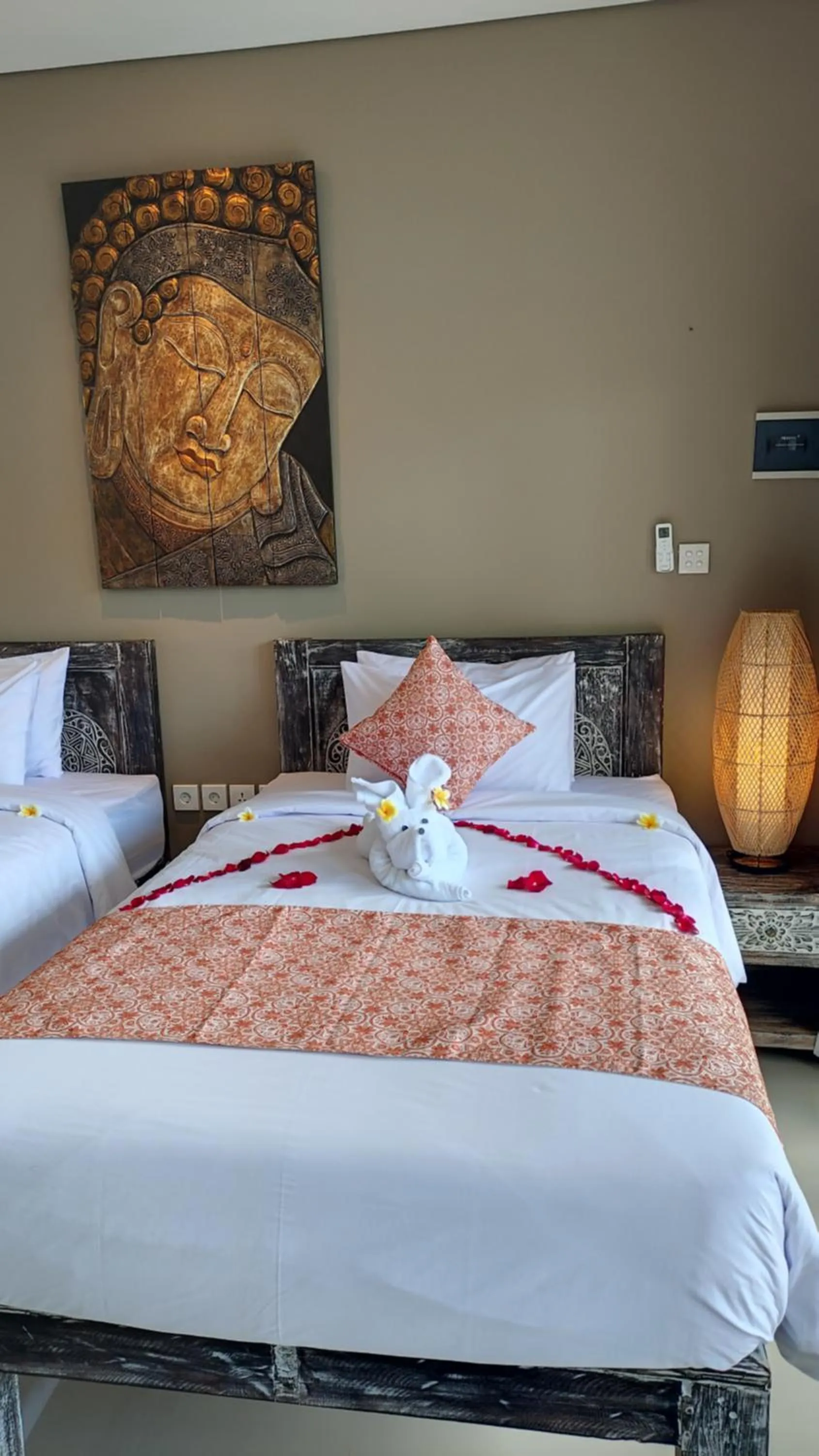 Bed in Kubu Garden Suites & Villas Nusa Dua