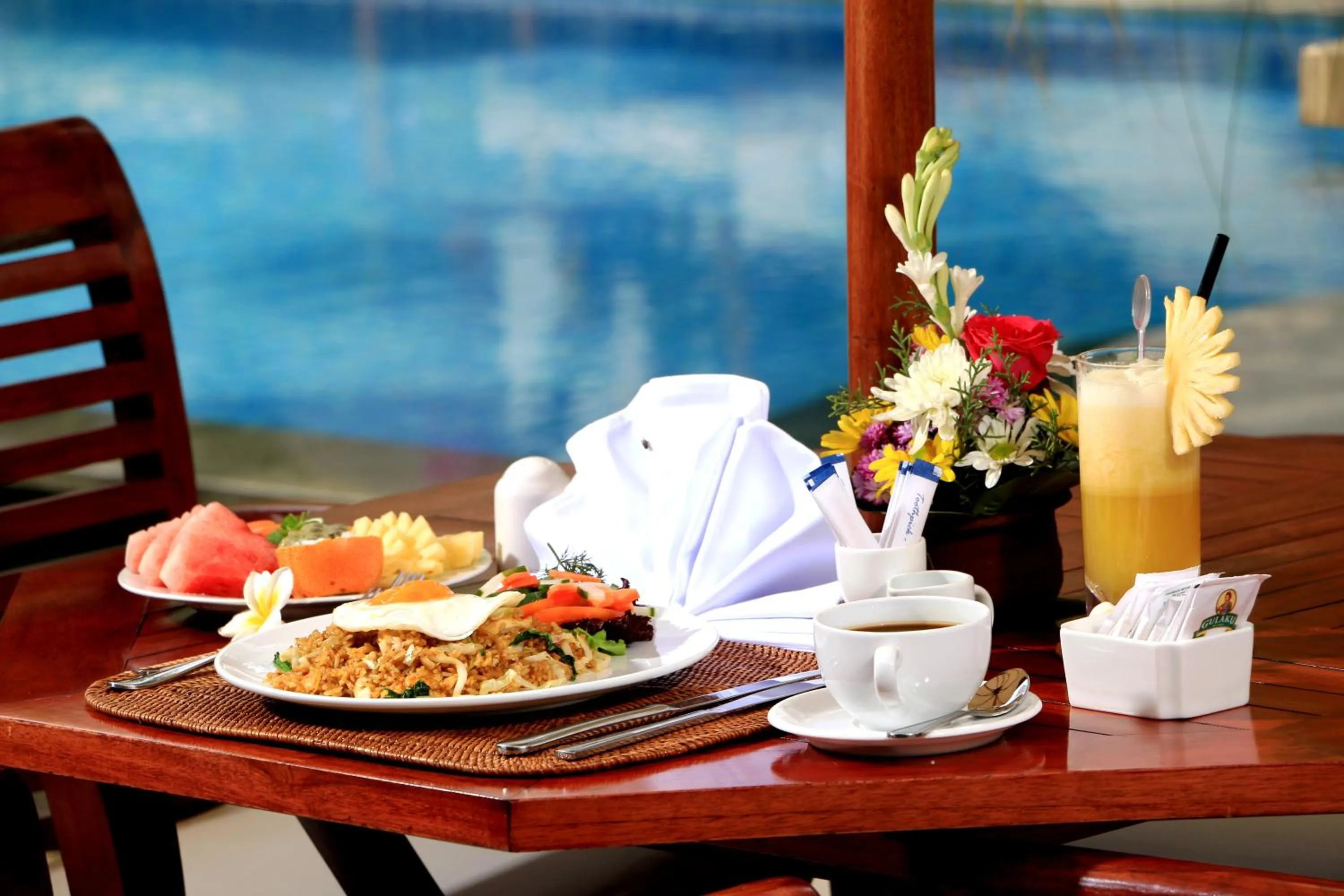 Food and drinks in Kubu Garden Suites & Villas Nusa Dua