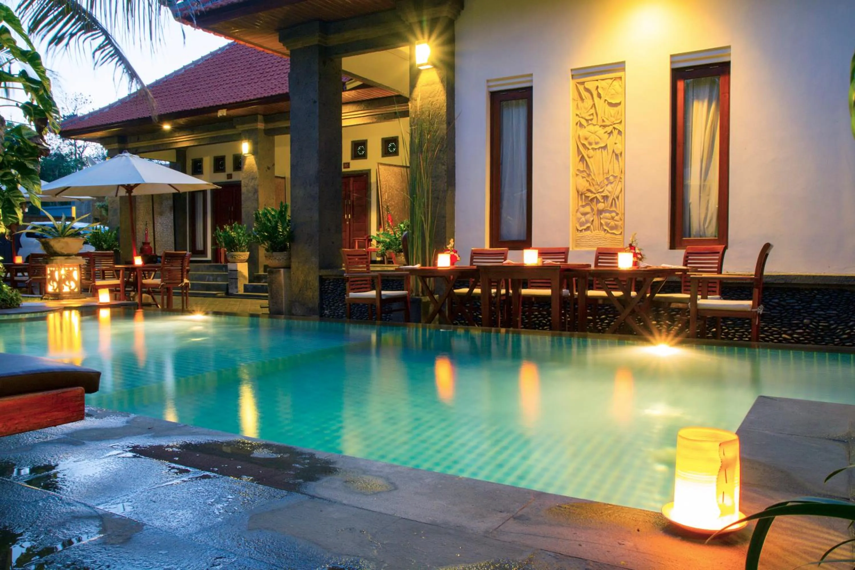 Swimming pool in Kubu Garden Suites & Villas Nusa Dua