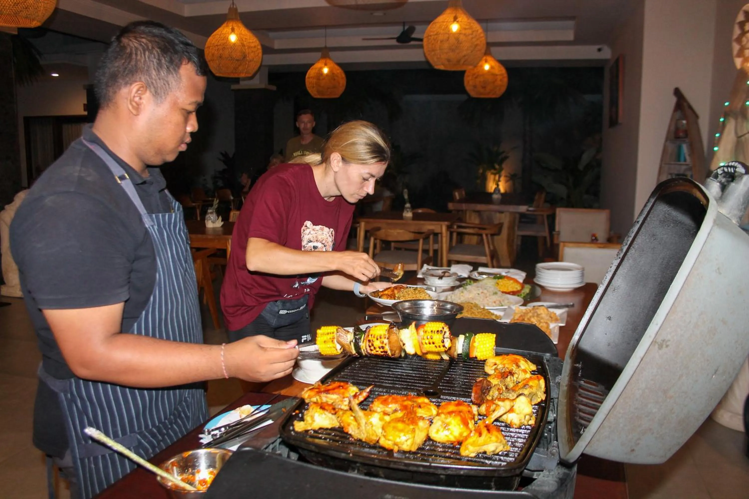 Restaurant/places to eat in Kubu Garden Suites & Villas Nusa Dua