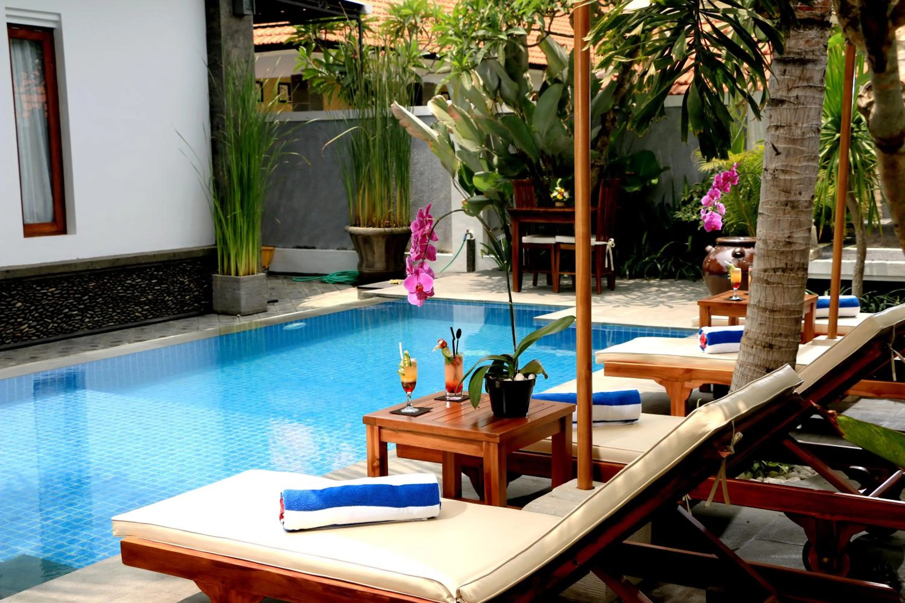 Pool view in Kubu Garden Suites & Villas Nusa Dua