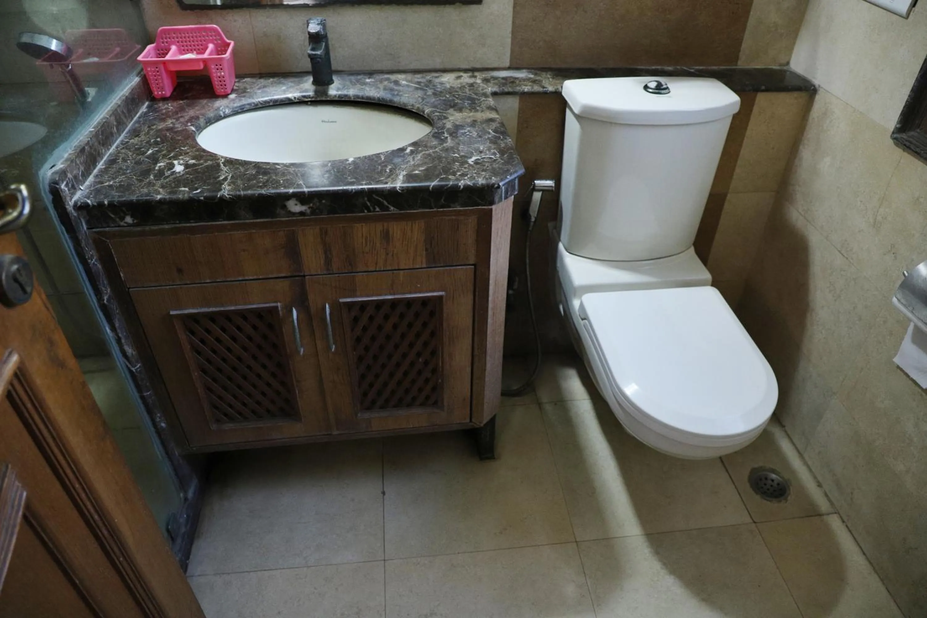 Bathroom in Hotel Ashray Noida