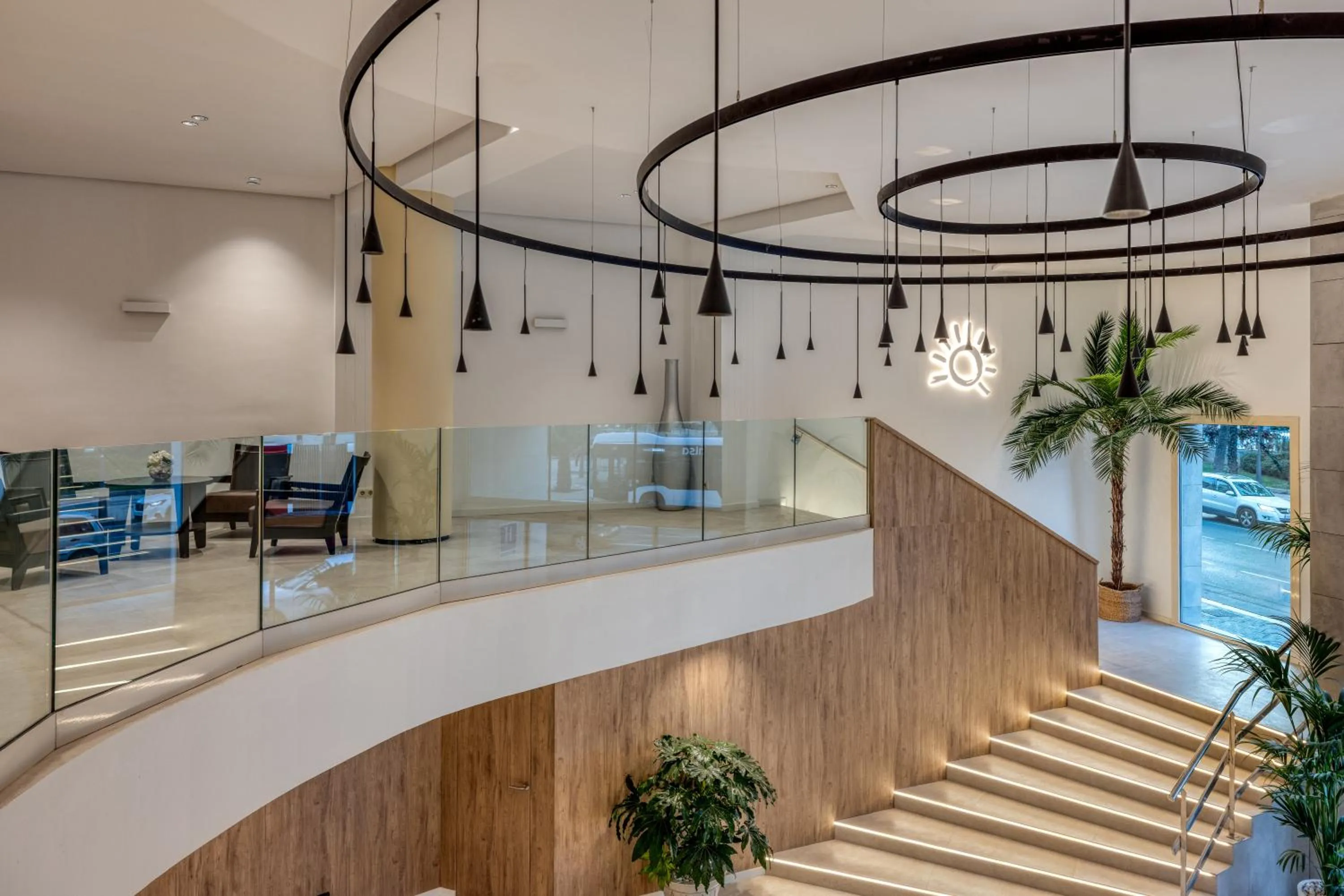 Seating area in Ohtels Gran Hotel Almeria
