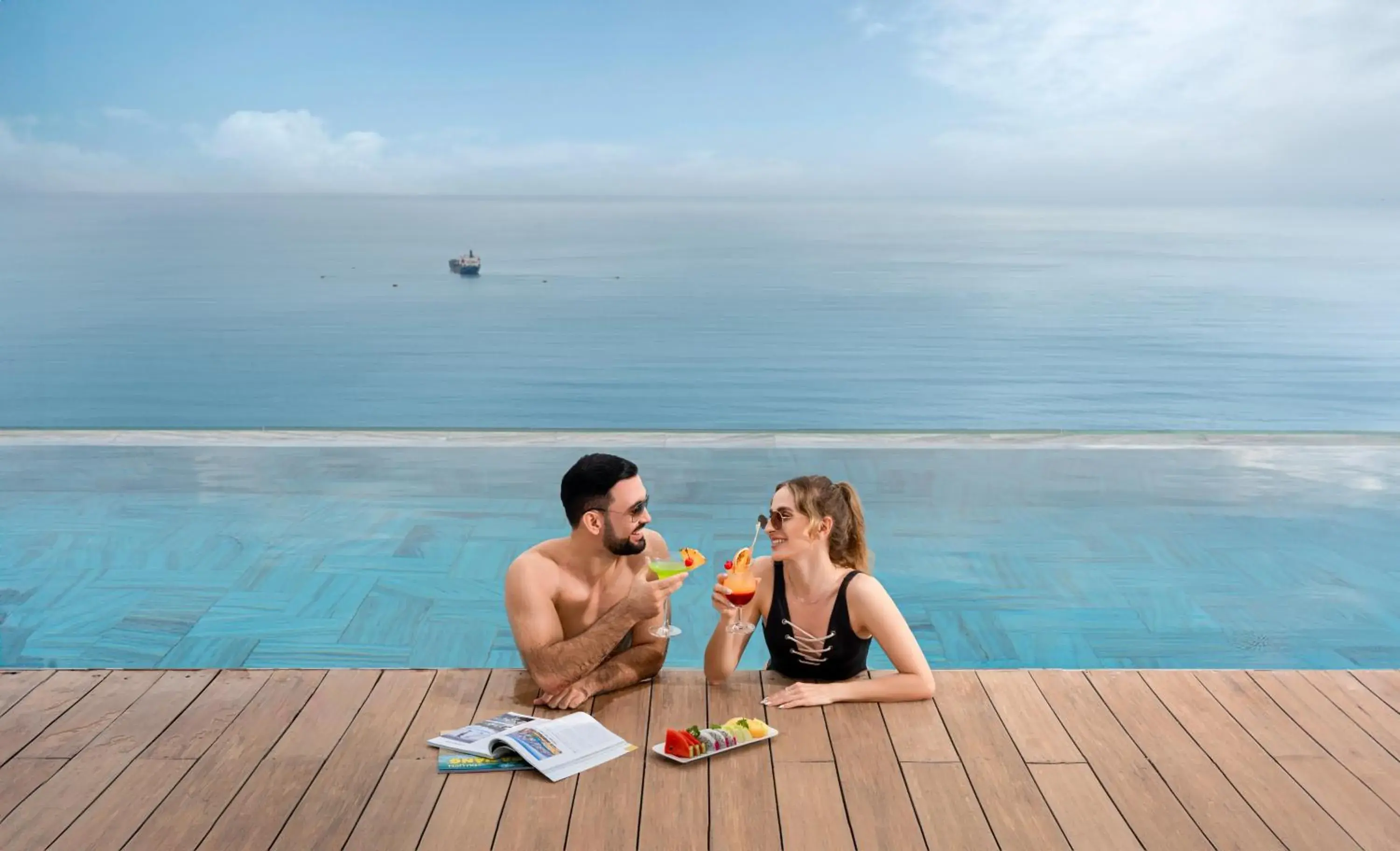 Pool view in A La Carte Da Nang Beach Pool view in A La Carte Da Nang Beach