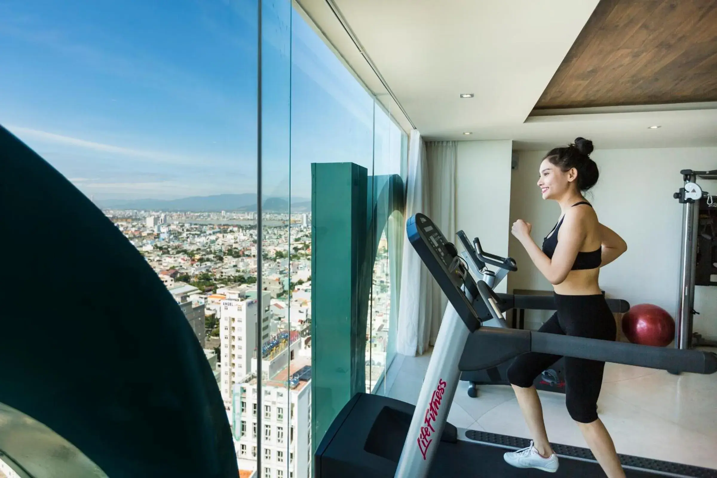 Fitness centre/facilities in A La Carte Da Nang Beach Fitness centre/facilities in A La Carte Da Nang Beach