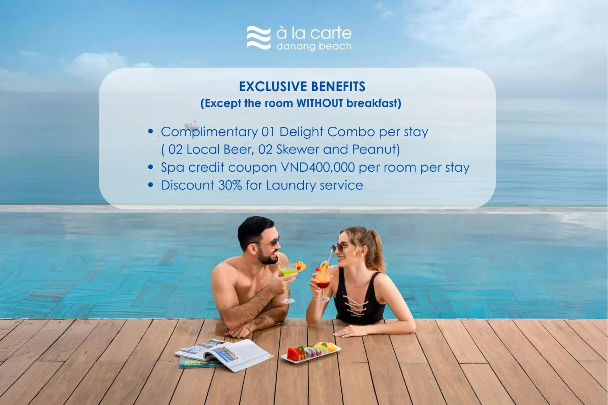 Special Offer - One-bedroom Ocean View Suite with Balcony in A La Carte Da Nang Beach Special Offer - One-bedroom Ocean View Suite with Balcony in A La Carte Da Nang Beach