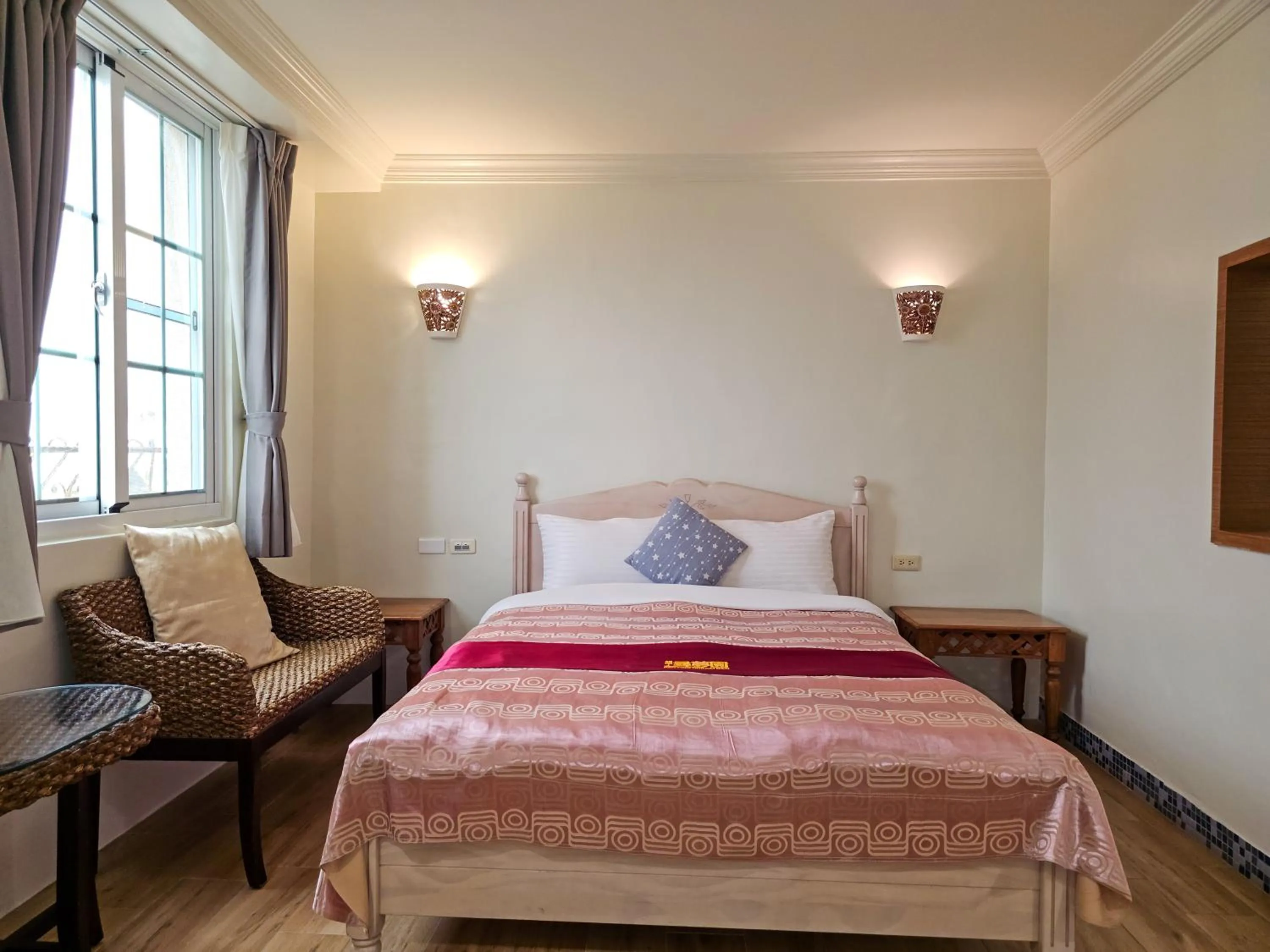 Bed in Kenting Dream Hotel