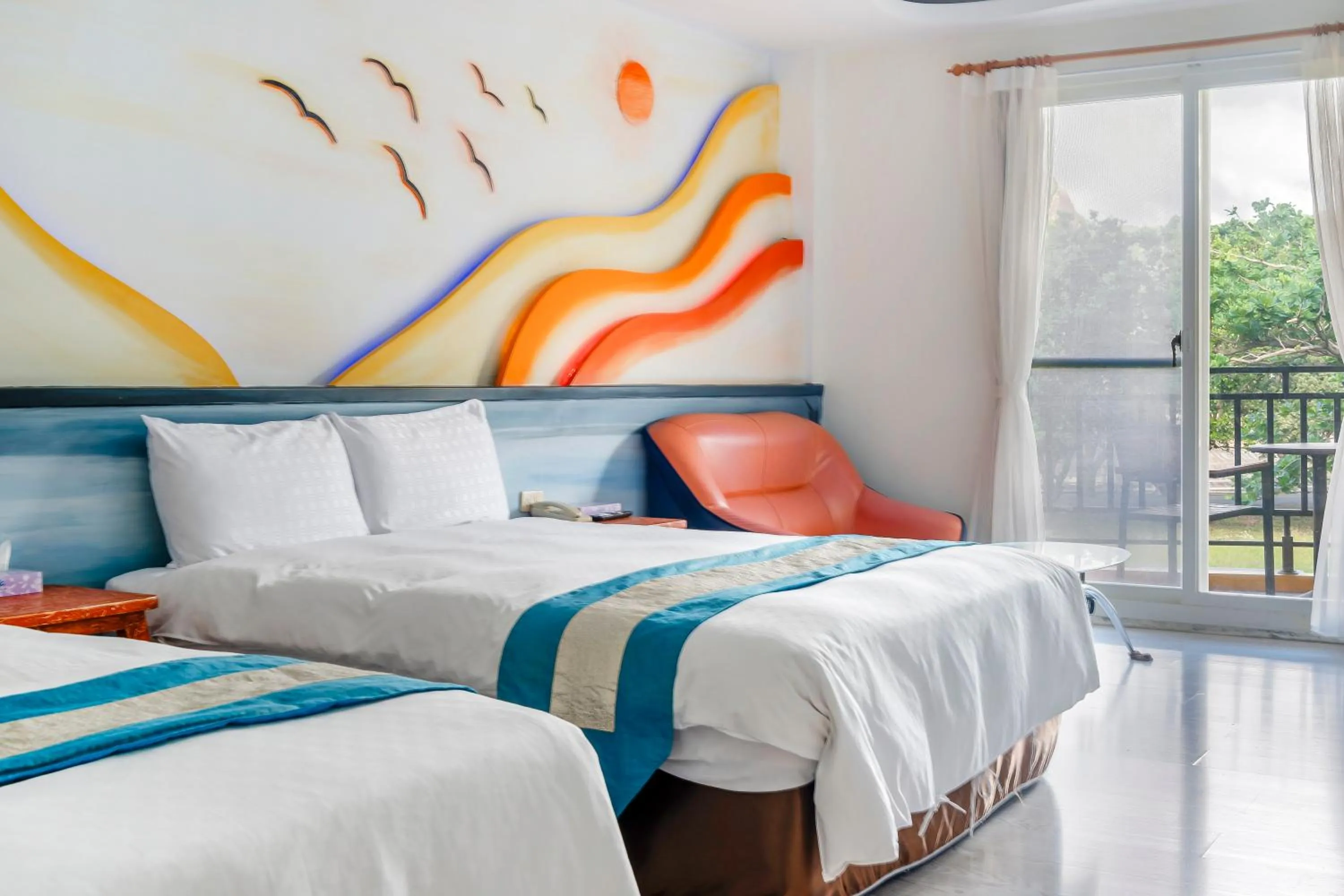 Bed in Wei Yuan Hotel