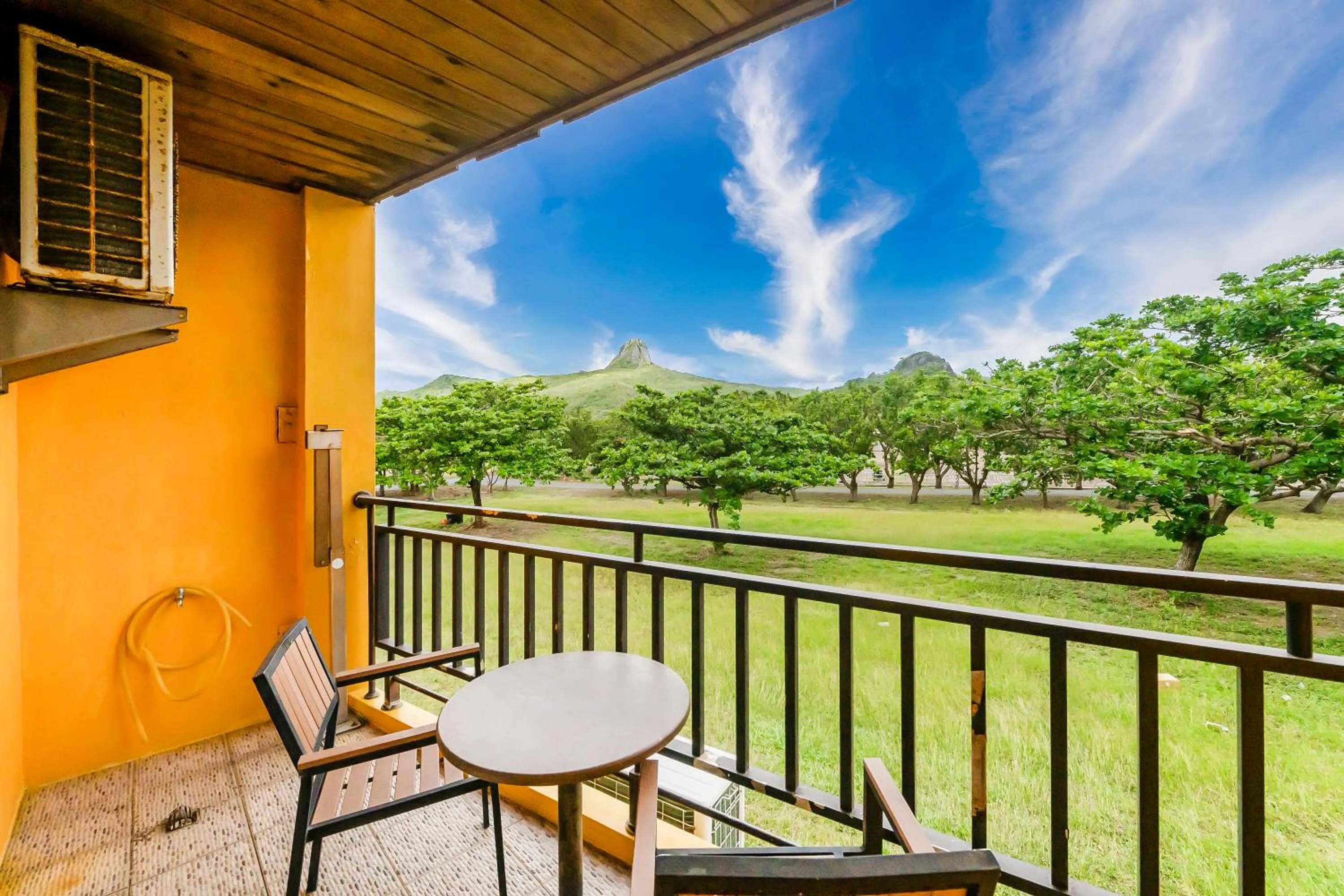 Patio in Wei Yuan Hotel