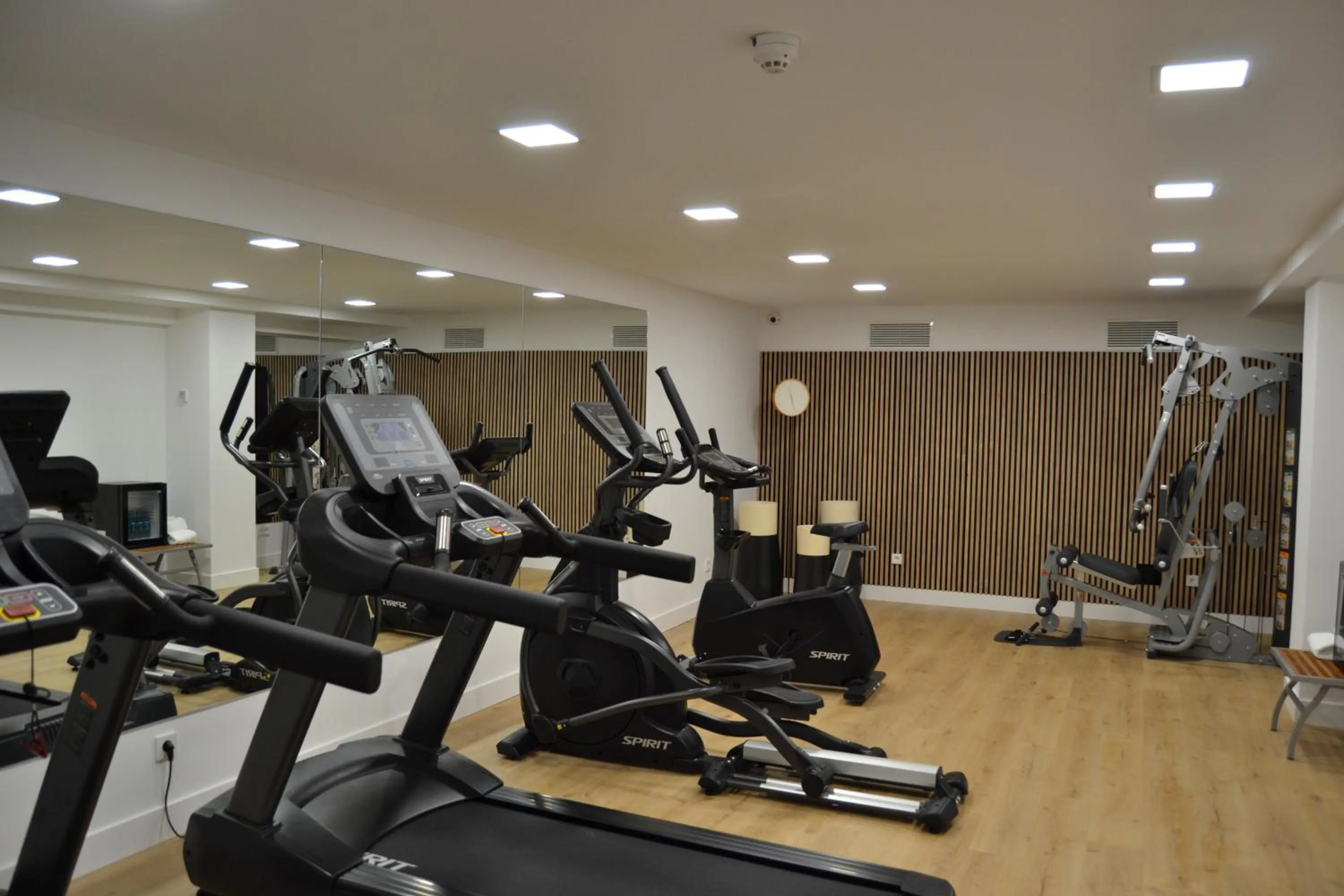 Fitness centre/facilities in Hotel Monte Rozas