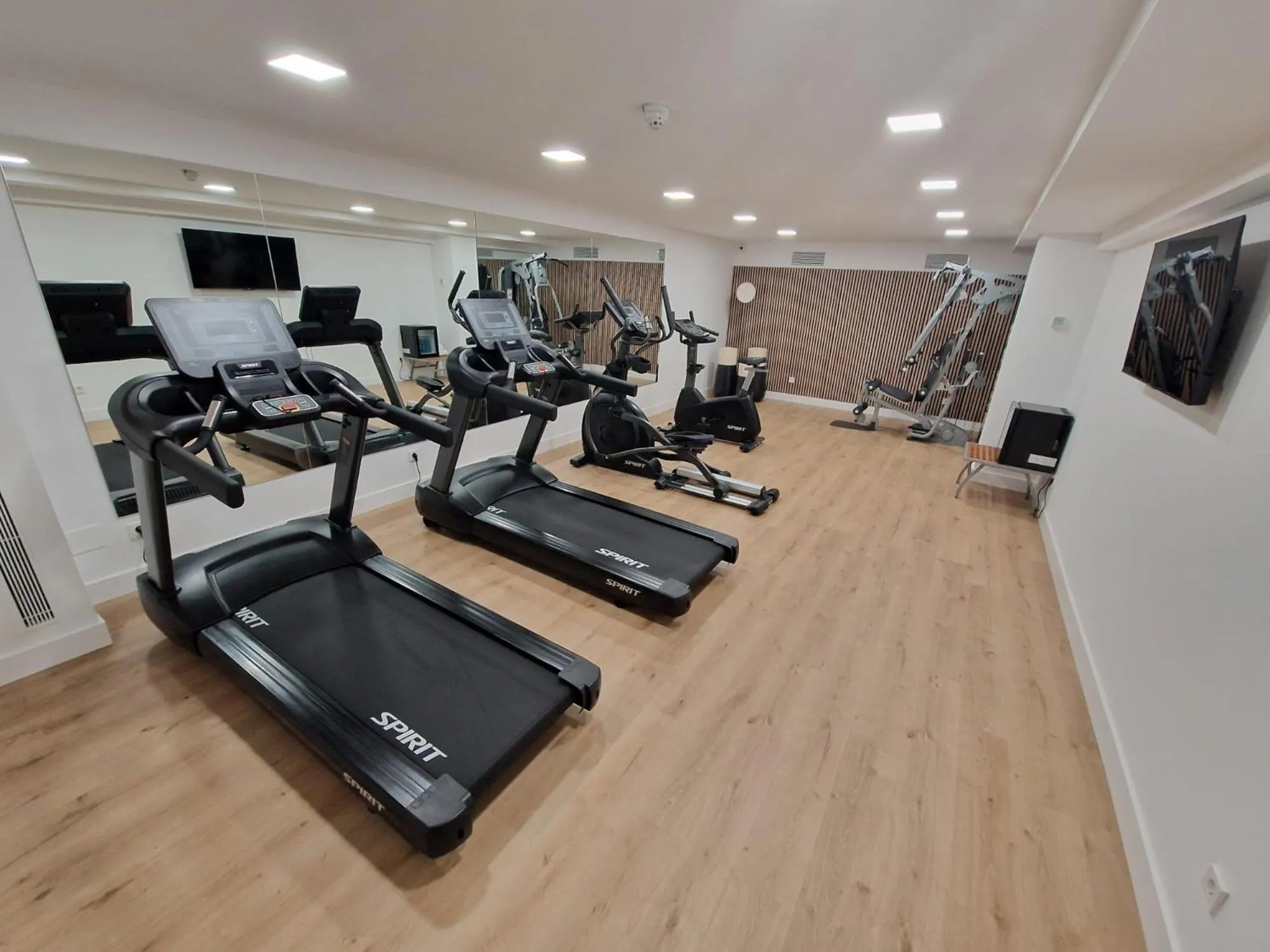 Fitness centre/facilities in Hotel Monte Rozas