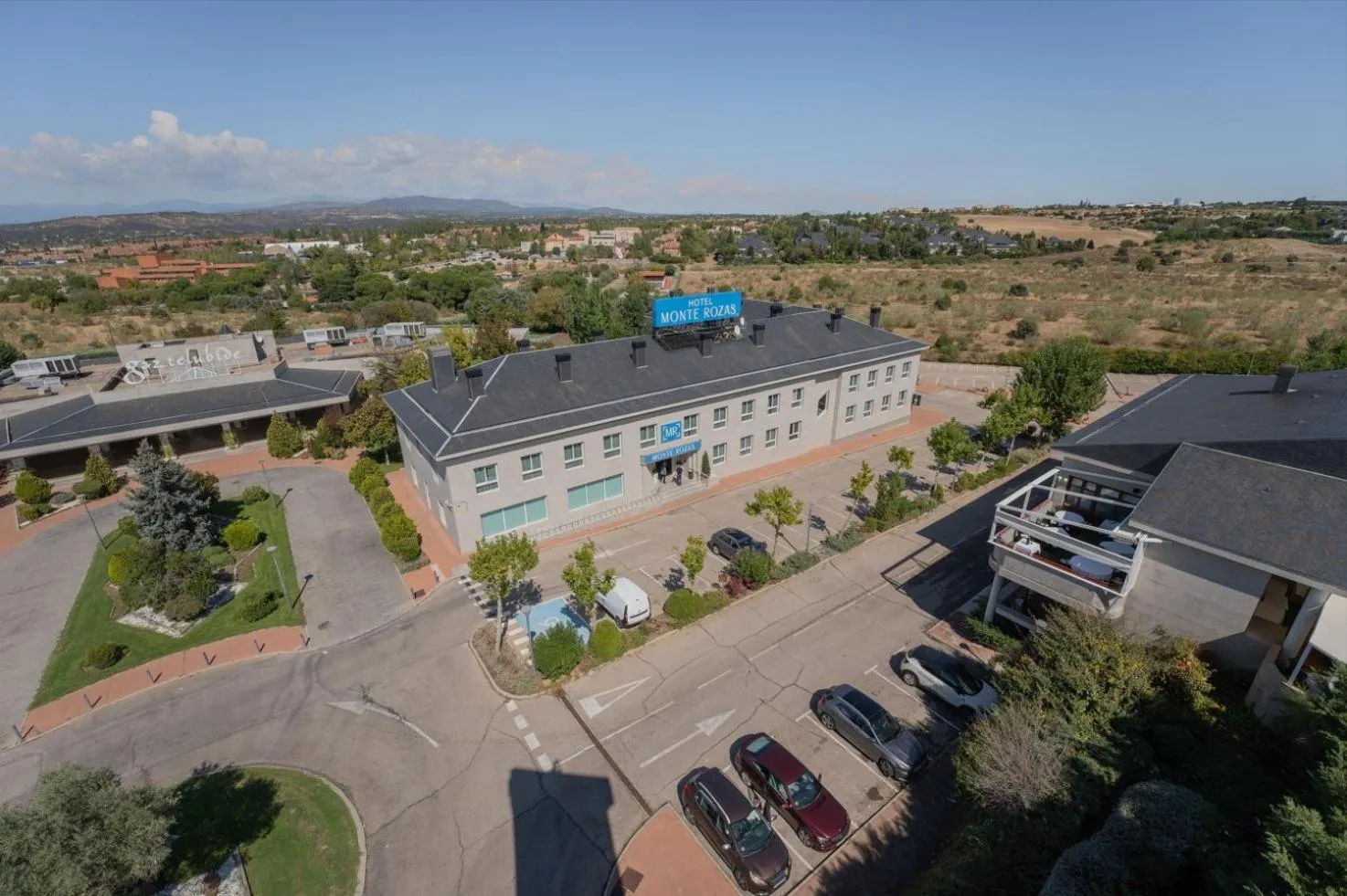 Bird's eye view in Hotel Monte Rozas