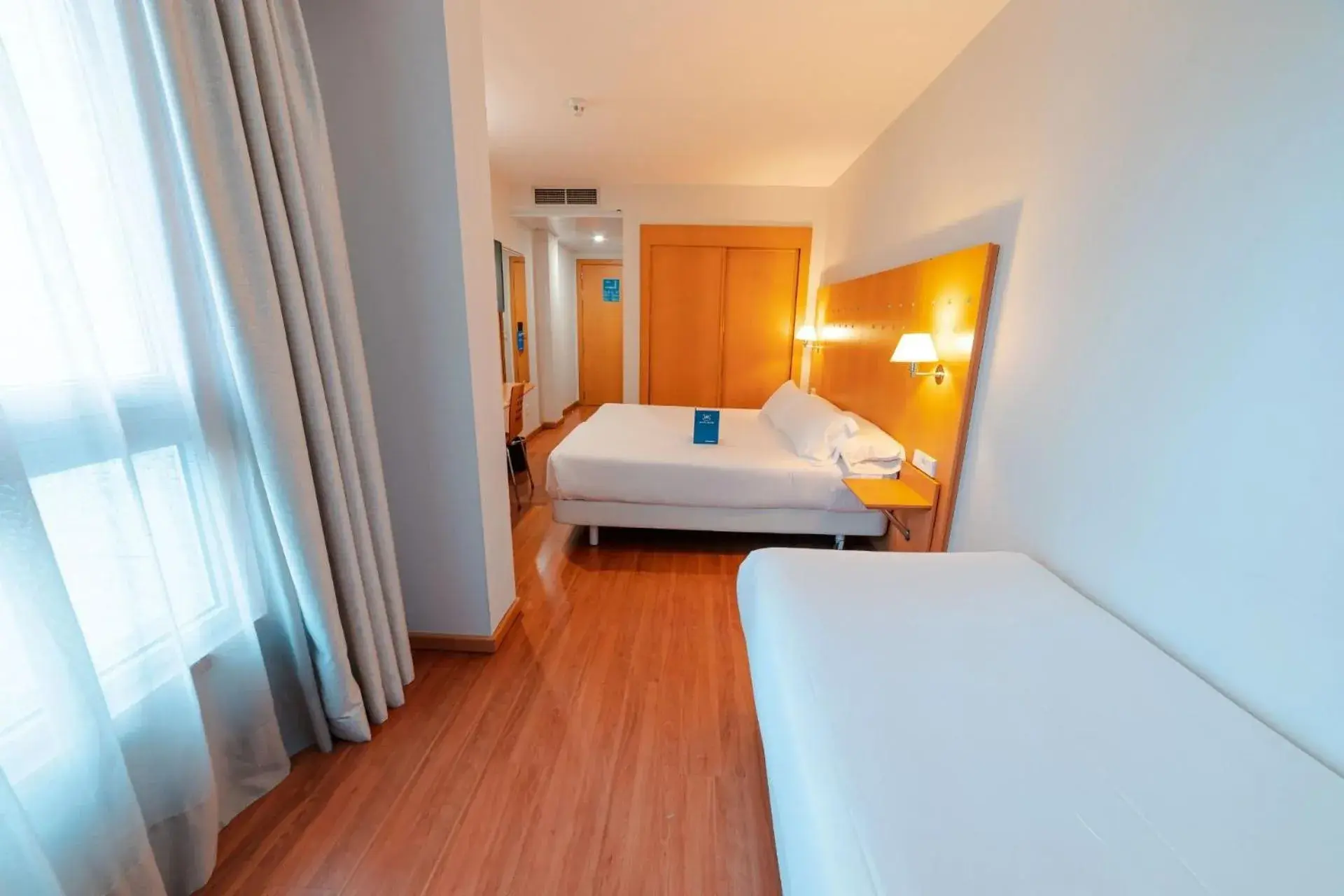 Bed in Hotel Monte Rozas Bed in Hotel Monte Rozas