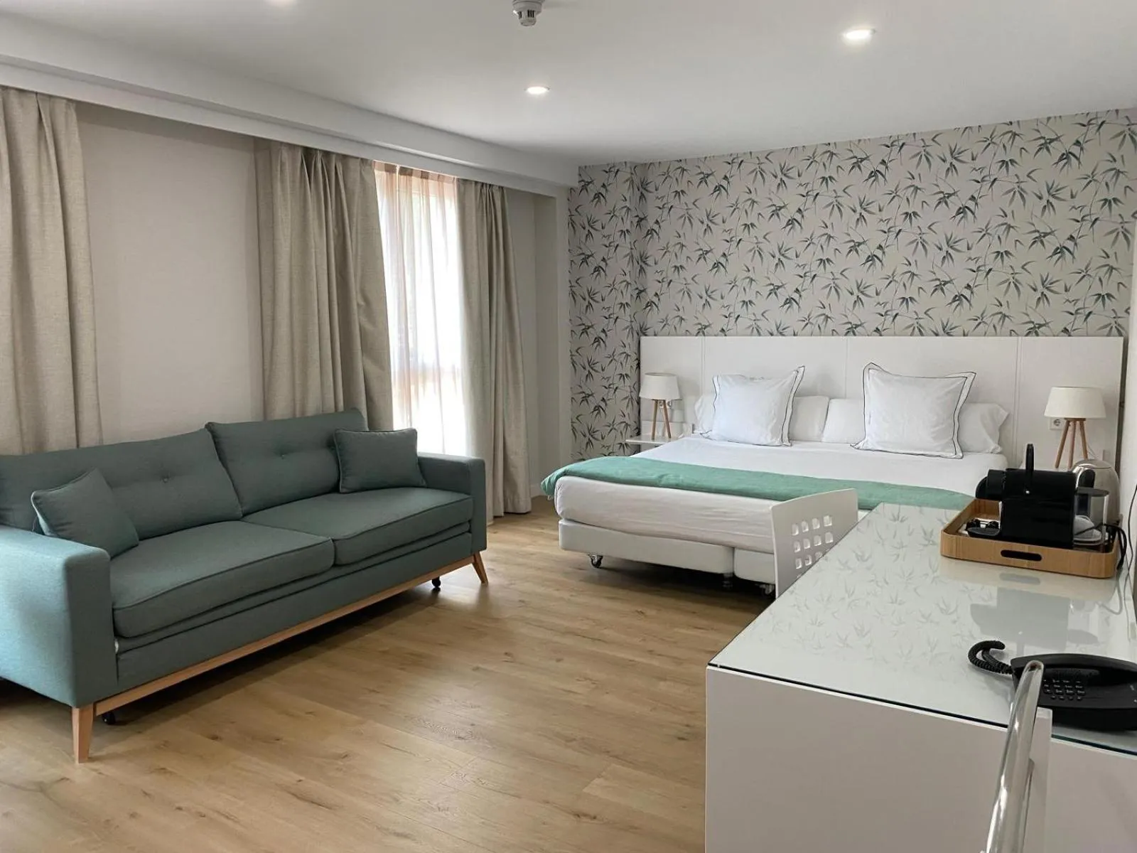 Bed in Hotel Monte Rozas