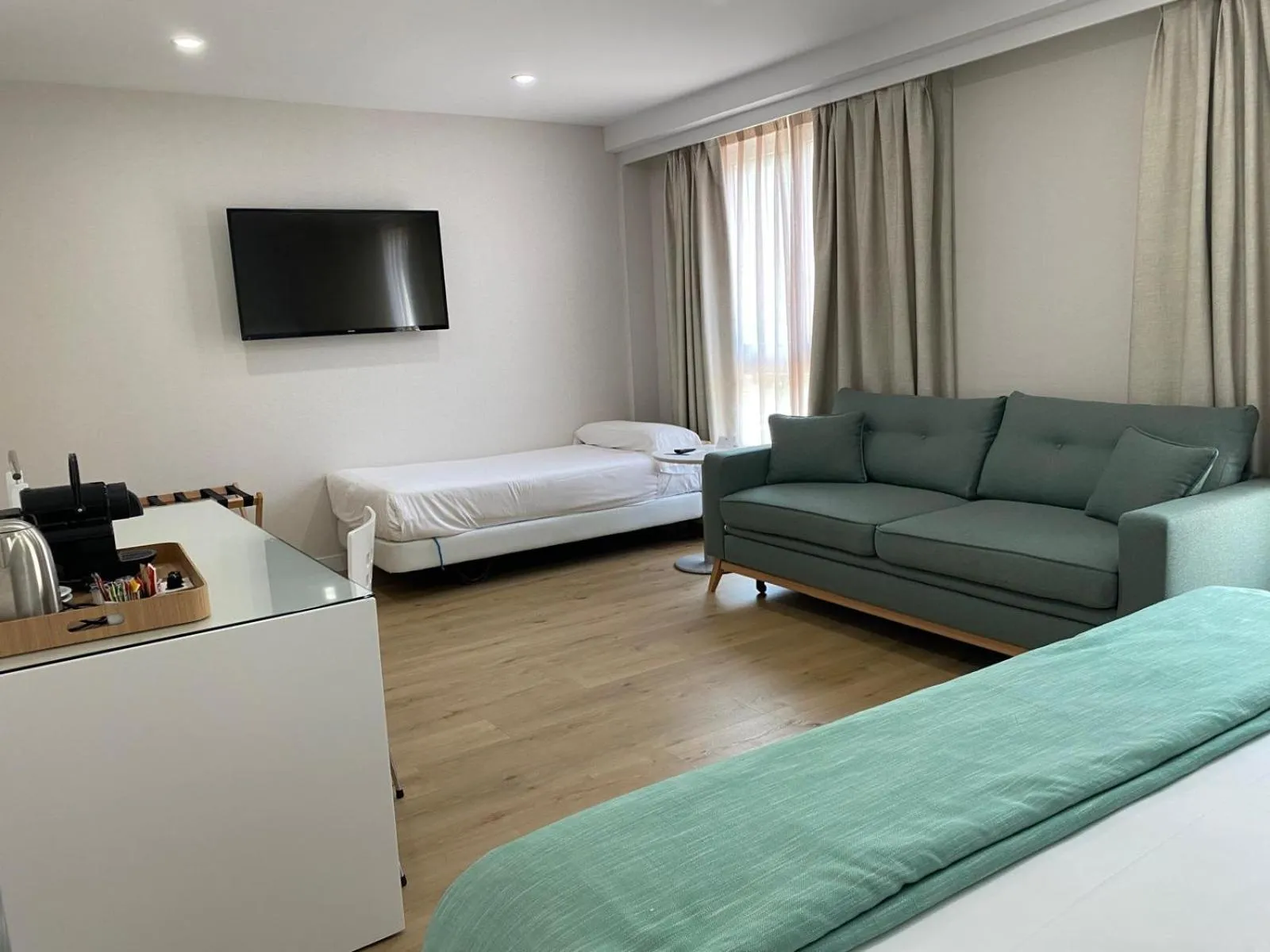 Bed in Hotel Monte Rozas