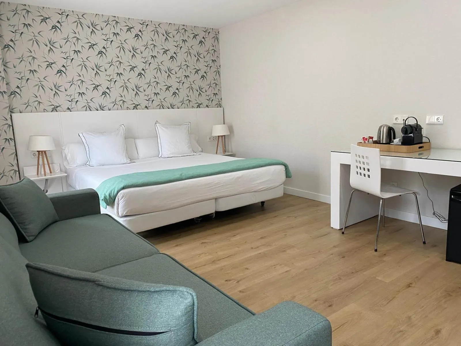 Bed in Hotel Monte Rozas