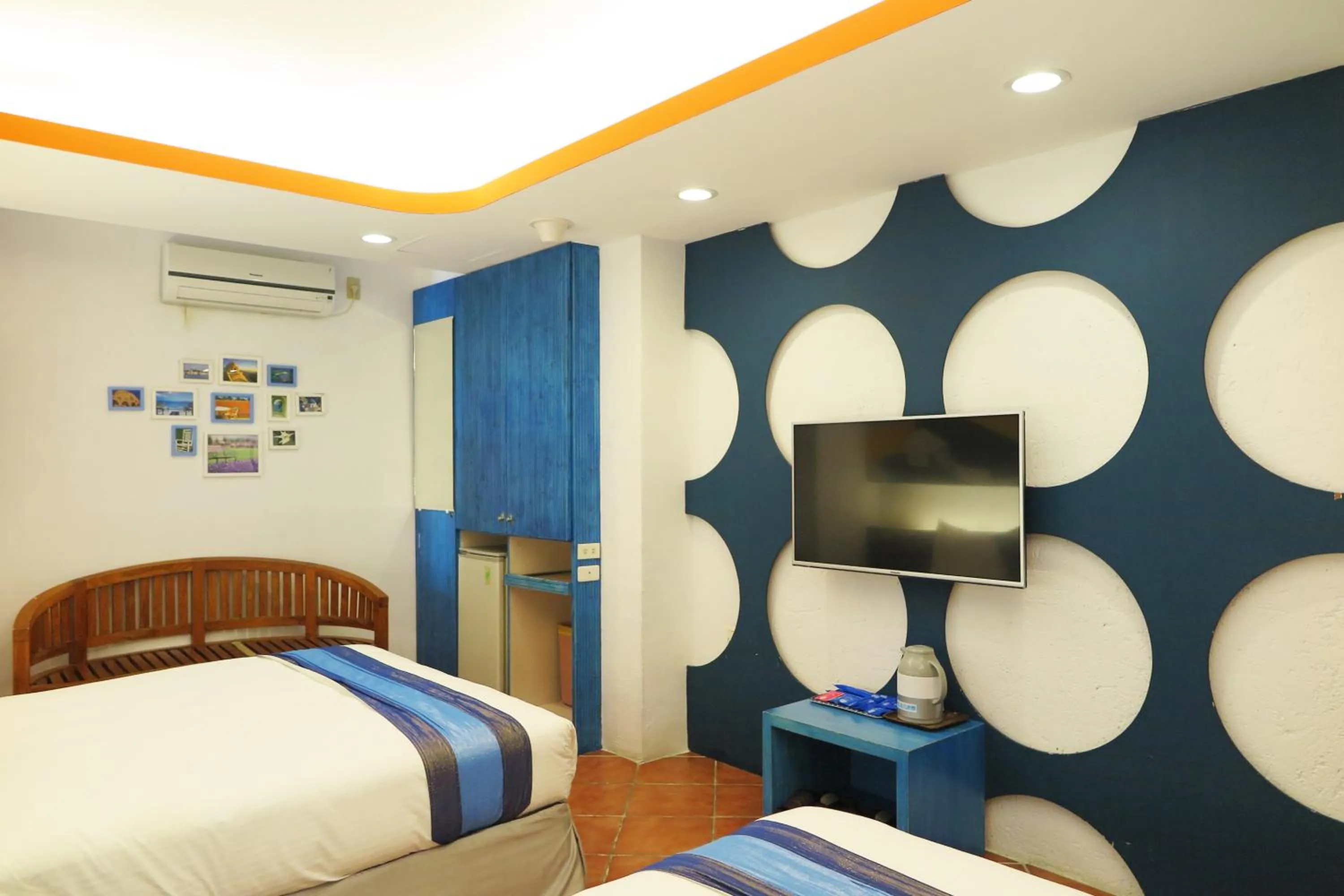 Bed in Kenting Sin Sin Hotel II