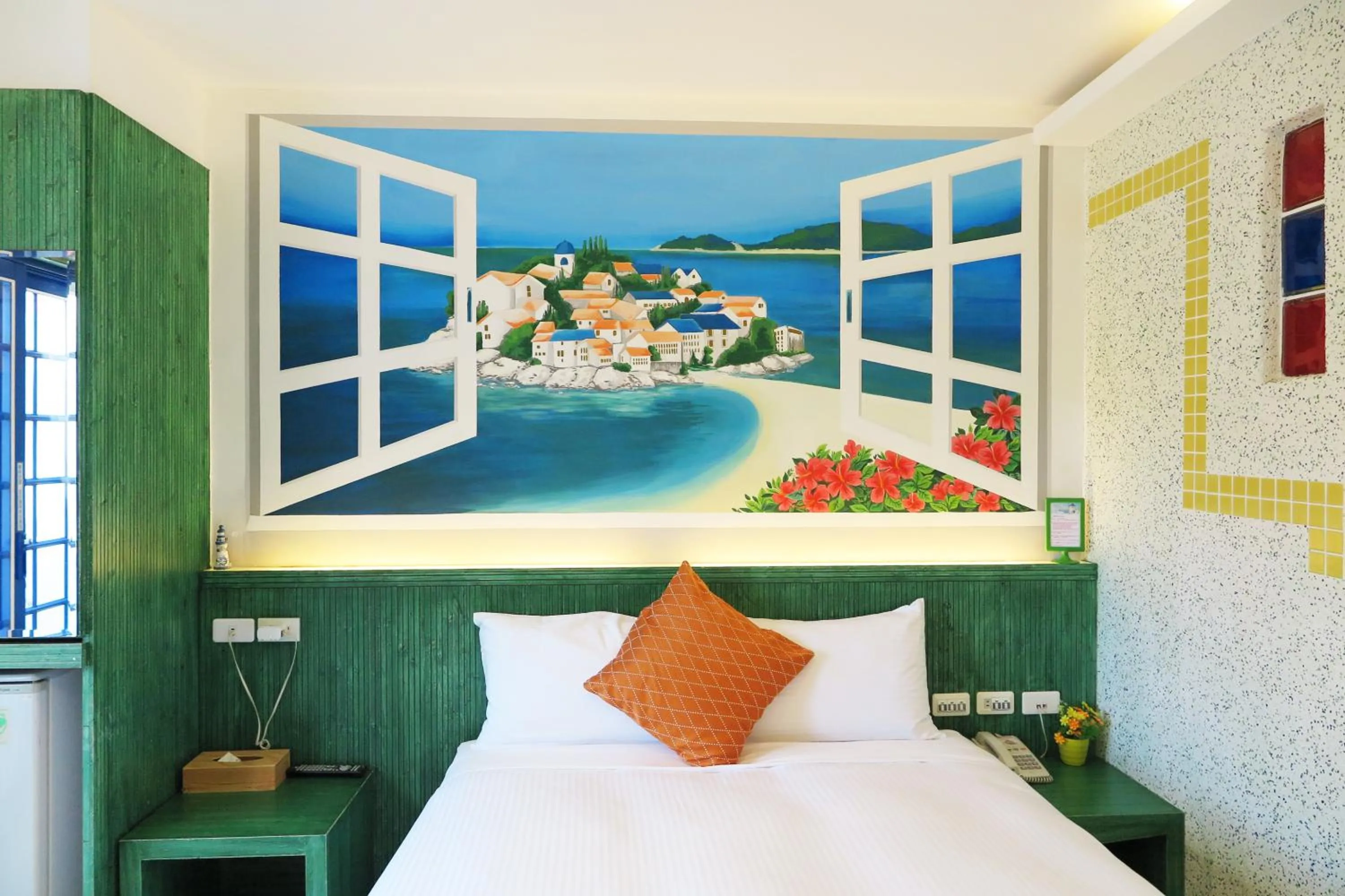 Bed in Kenting Sin Sin Hotel II