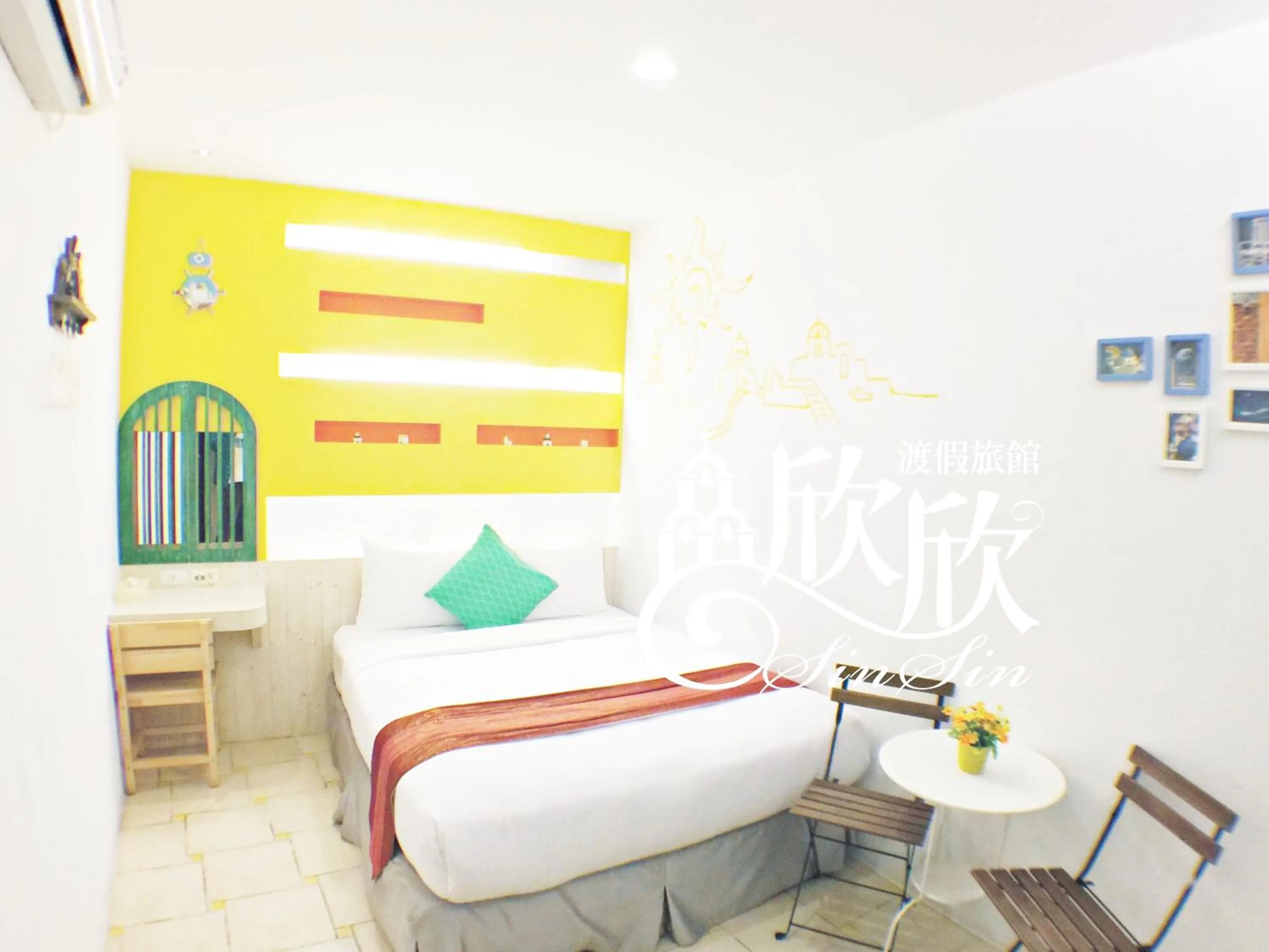 Bed in Kenting Sin Sin Hotel II