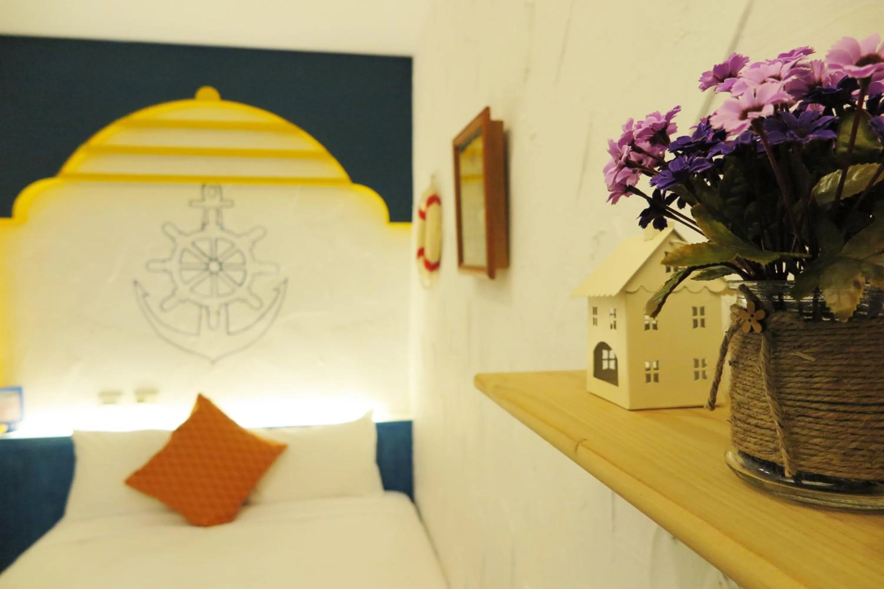 Bed in Kenting Sin Sin Hotel II