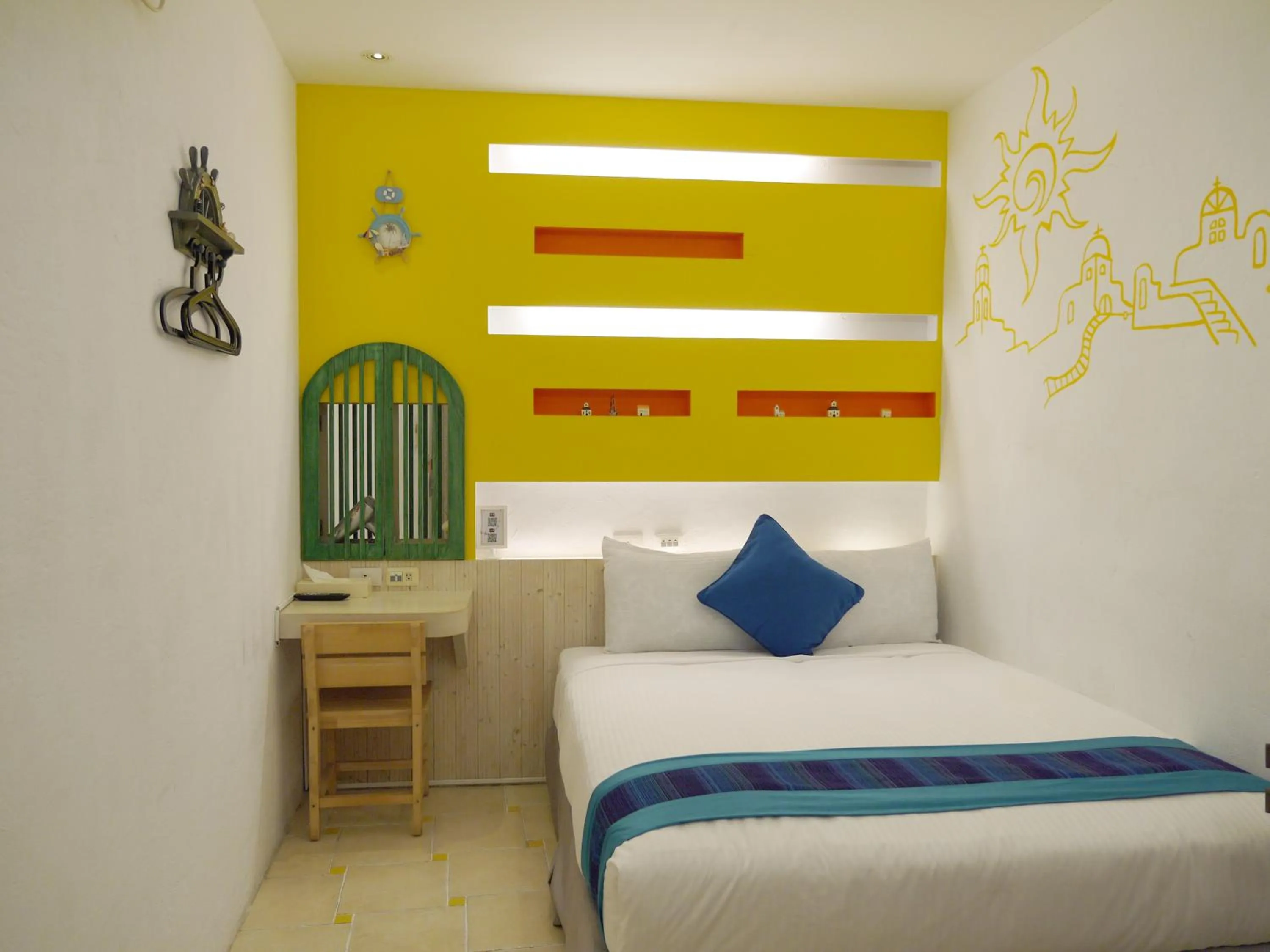 Bed in Kenting Sin Sin Hotel II