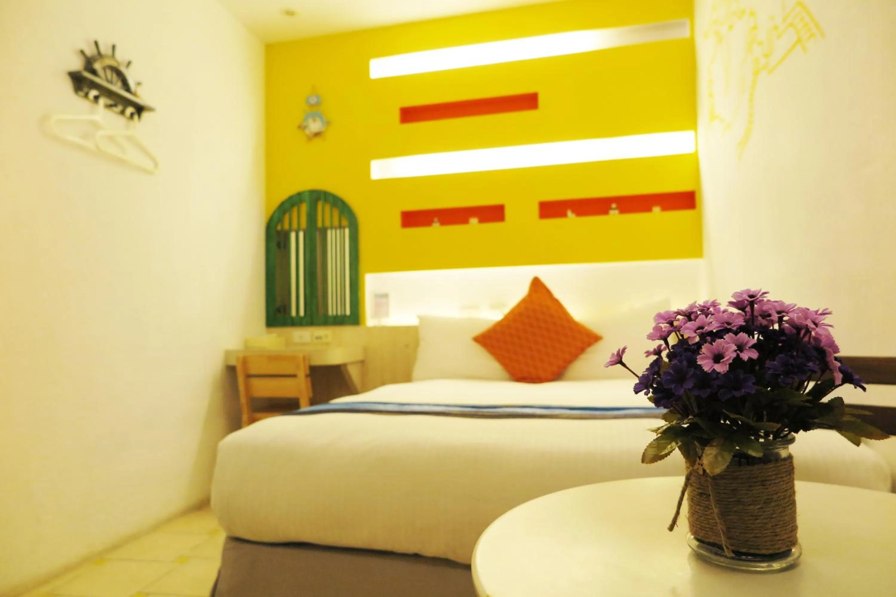 Bed in Kenting Sin Sin Hotel II