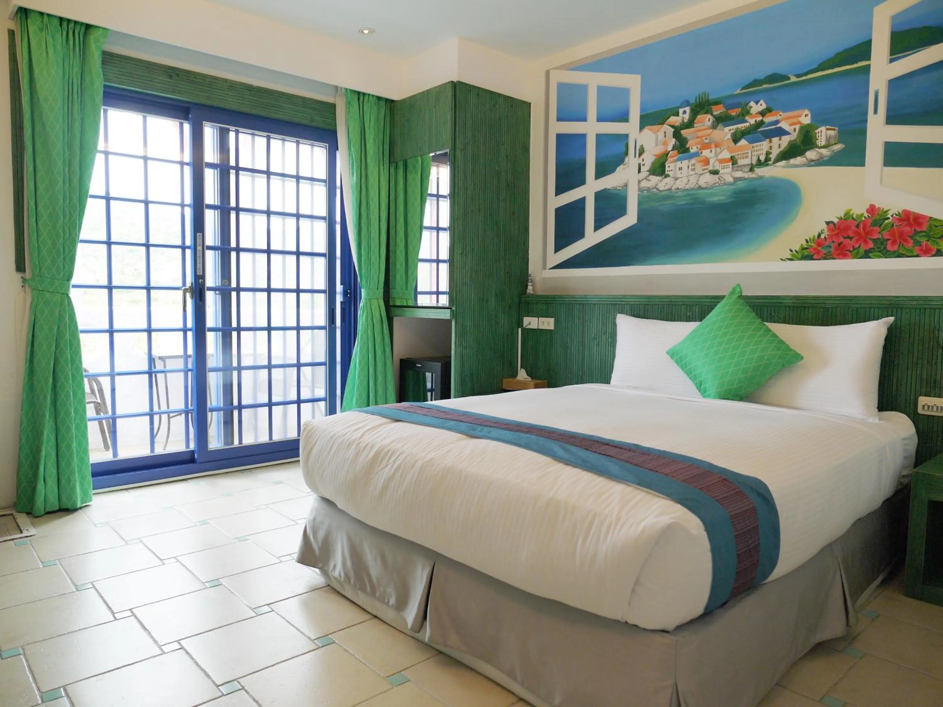 Bed in Kenting Sin Sin Hotel II