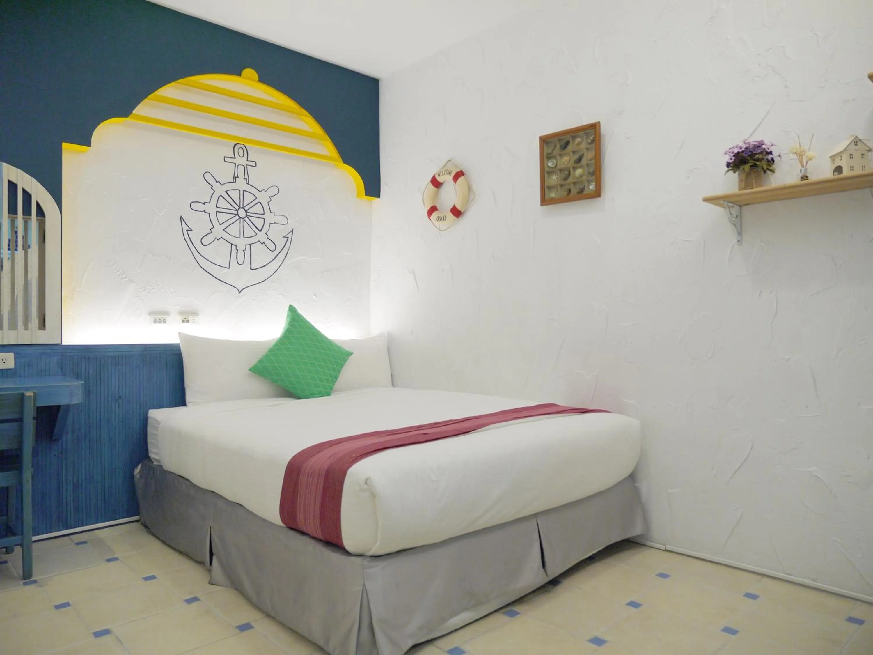 Bed in Kenting Sin Sin Hotel II