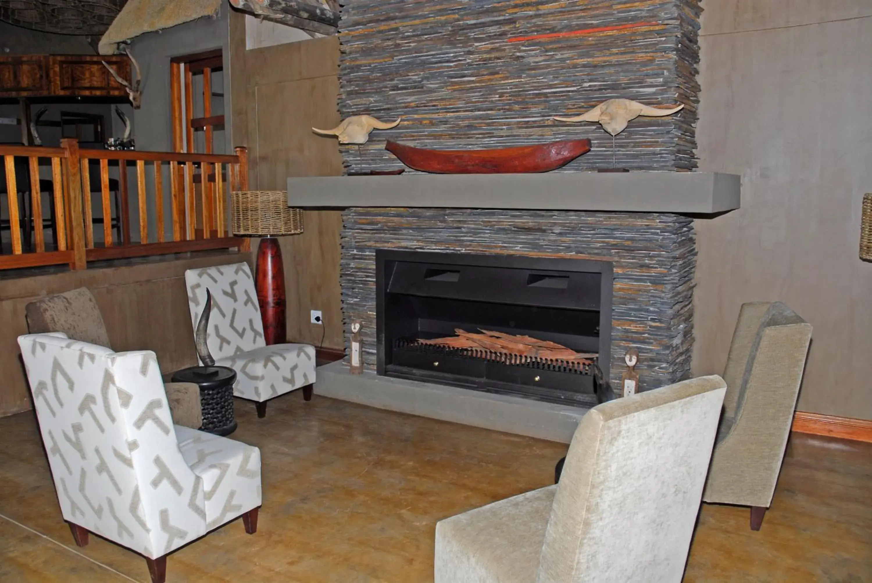 Lounge or bar in Divava Okavango Resort & Spa Lounge or bar in Divava Okavango Resort & Spa