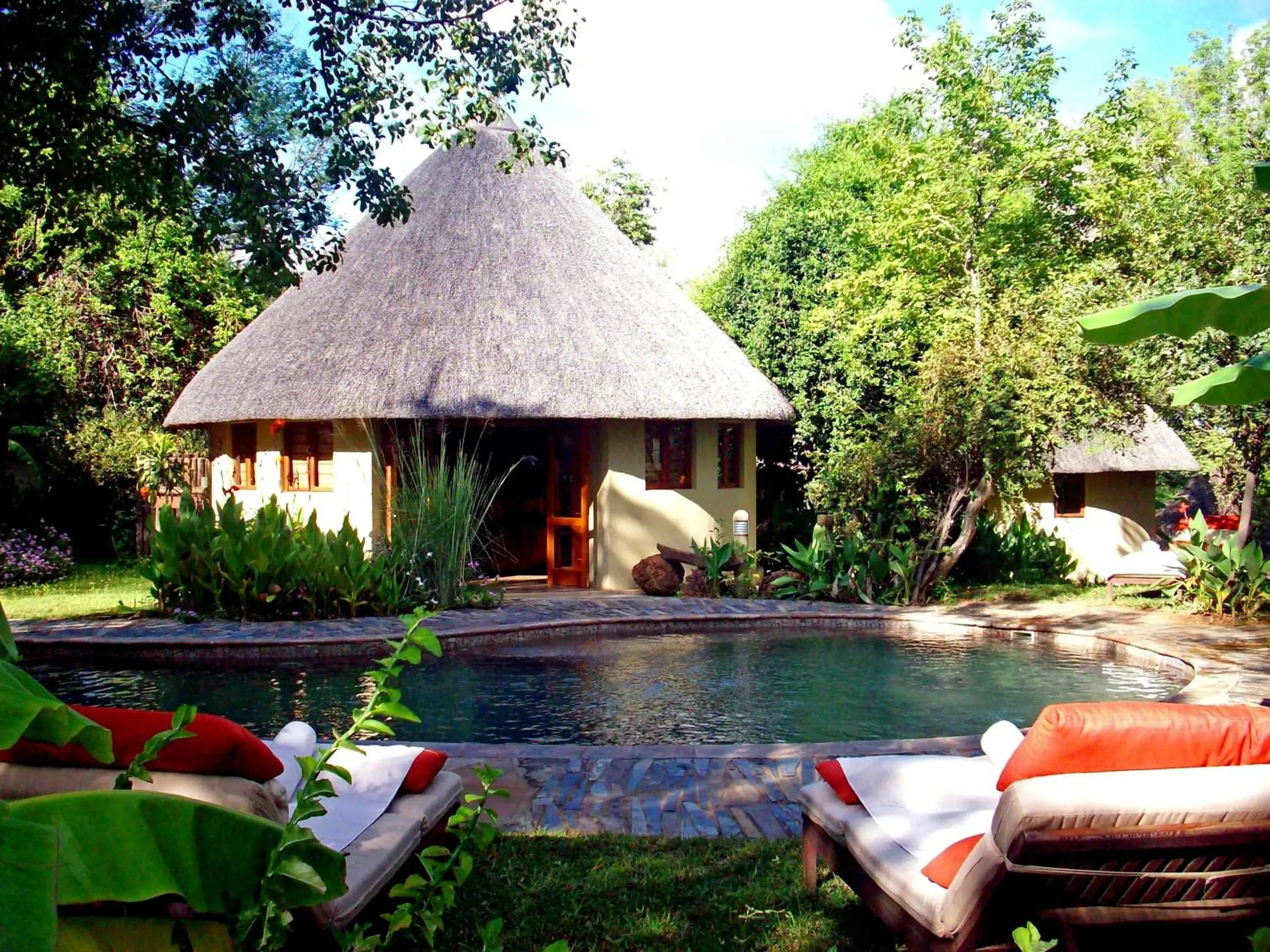 Swimming pool in Divava Okavango Resort & Spa Swimming pool in Divava Okavango Resort & Spa