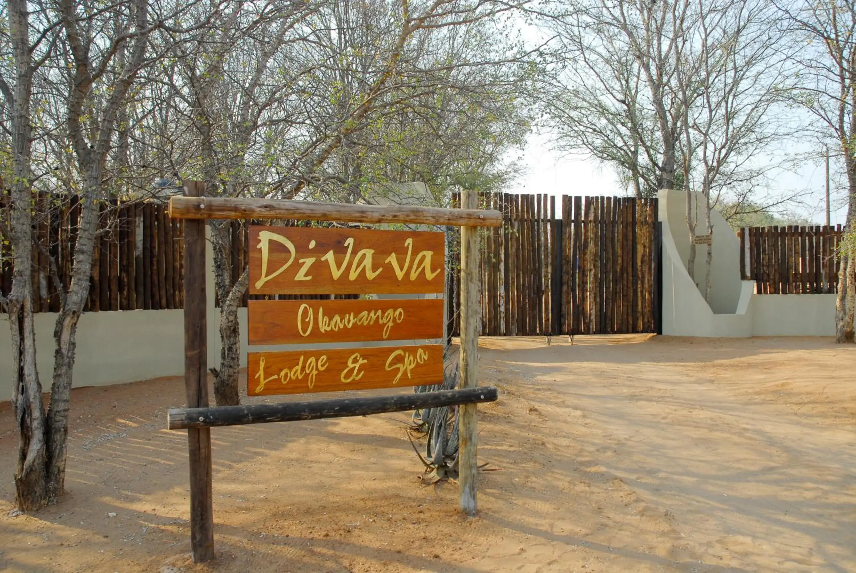 Facade/entrance in Divava Okavango Resort & Spa Facade/entrance in Divava Okavango Resort & Spa