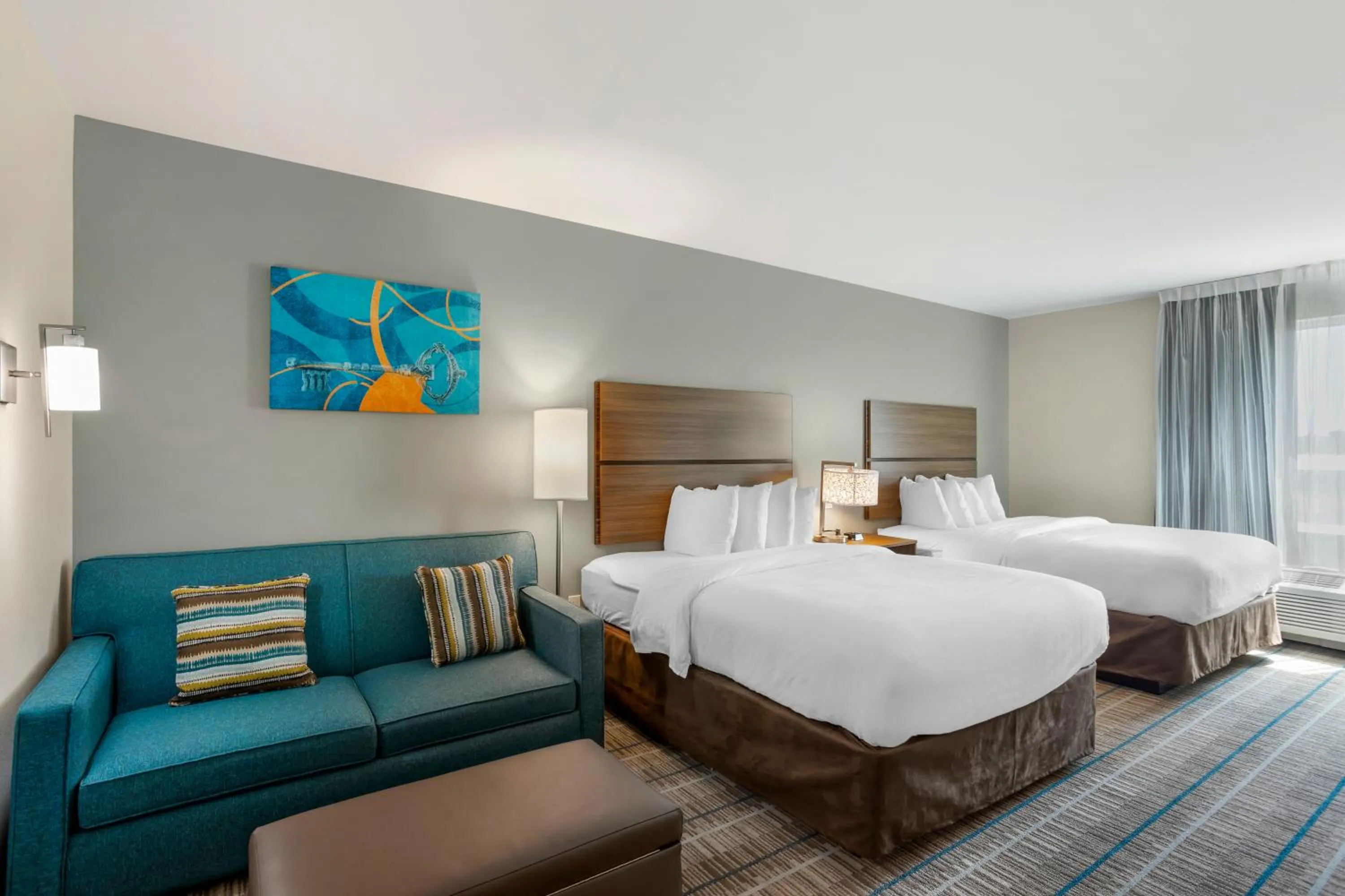 Bedroom, Bed in MainStay Suites North - Central York